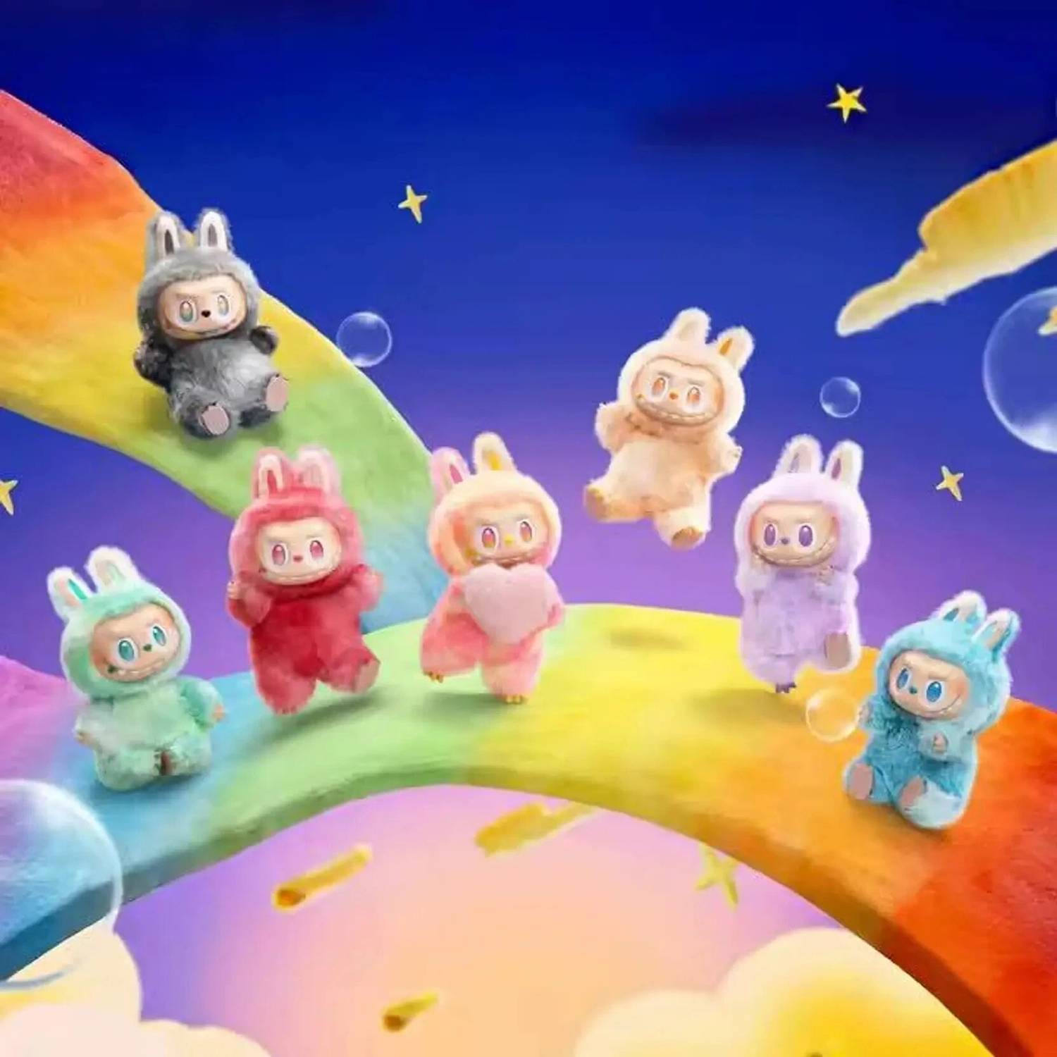 LABUBU Big into Energy ラブブ hope Daxstar Pop Mart Labubu The Monsters Big into Energy Series Hope