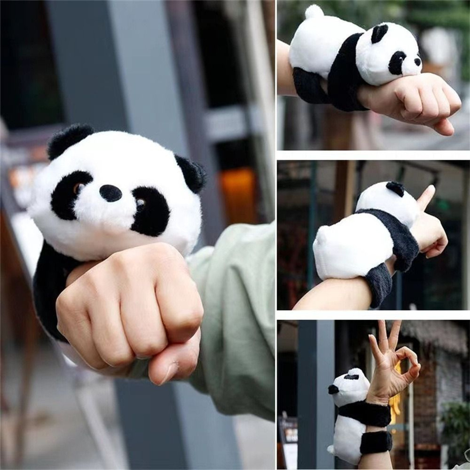 Image of J K INTERNATIONAL Cute Panda Wrist Bands for loved ones - 15 cm