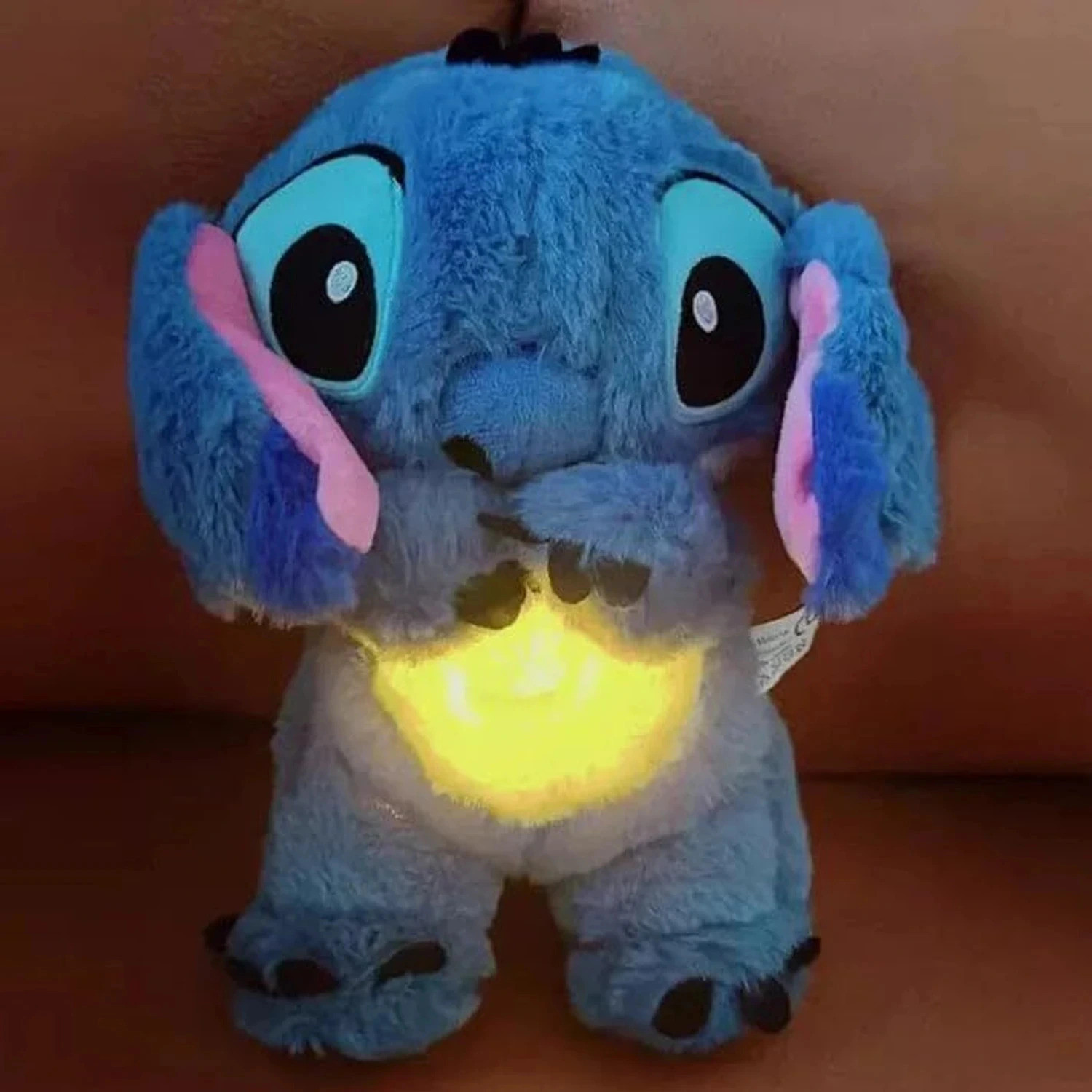 Image of SSBTOYS BREATHING STITCH 32CM MUSICAL SLEEPING STITCH WITH SOUND AND MOVEABLE - 32 cm