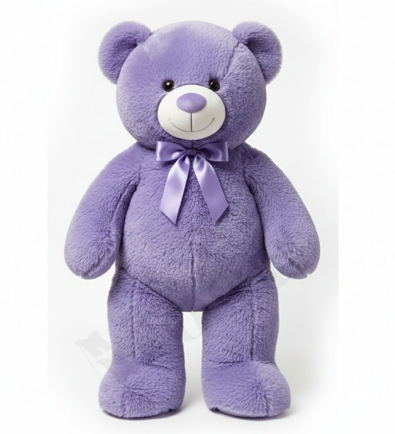 Image of JUNIOR MERRY 7 Feet Purple Teddy Bear Soft Plush - 210 cm