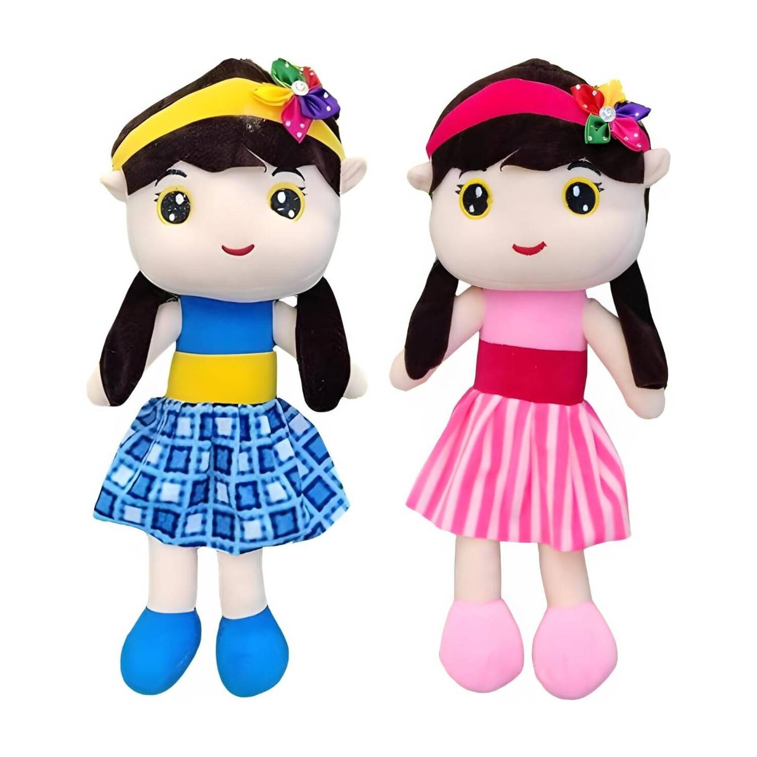 Funtoos Cute Beautiful Sofia Dolls Soft Toy combo of dolls for kids/Girls  - 40 cm