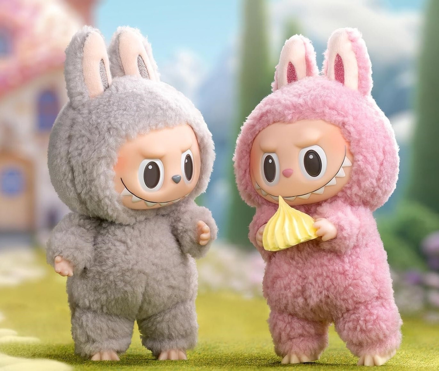 Image of PAPASpace Labubu Monsters Big Energy Plush Figure Collectible Toy for Kids (Pack of 1) - 15 cm