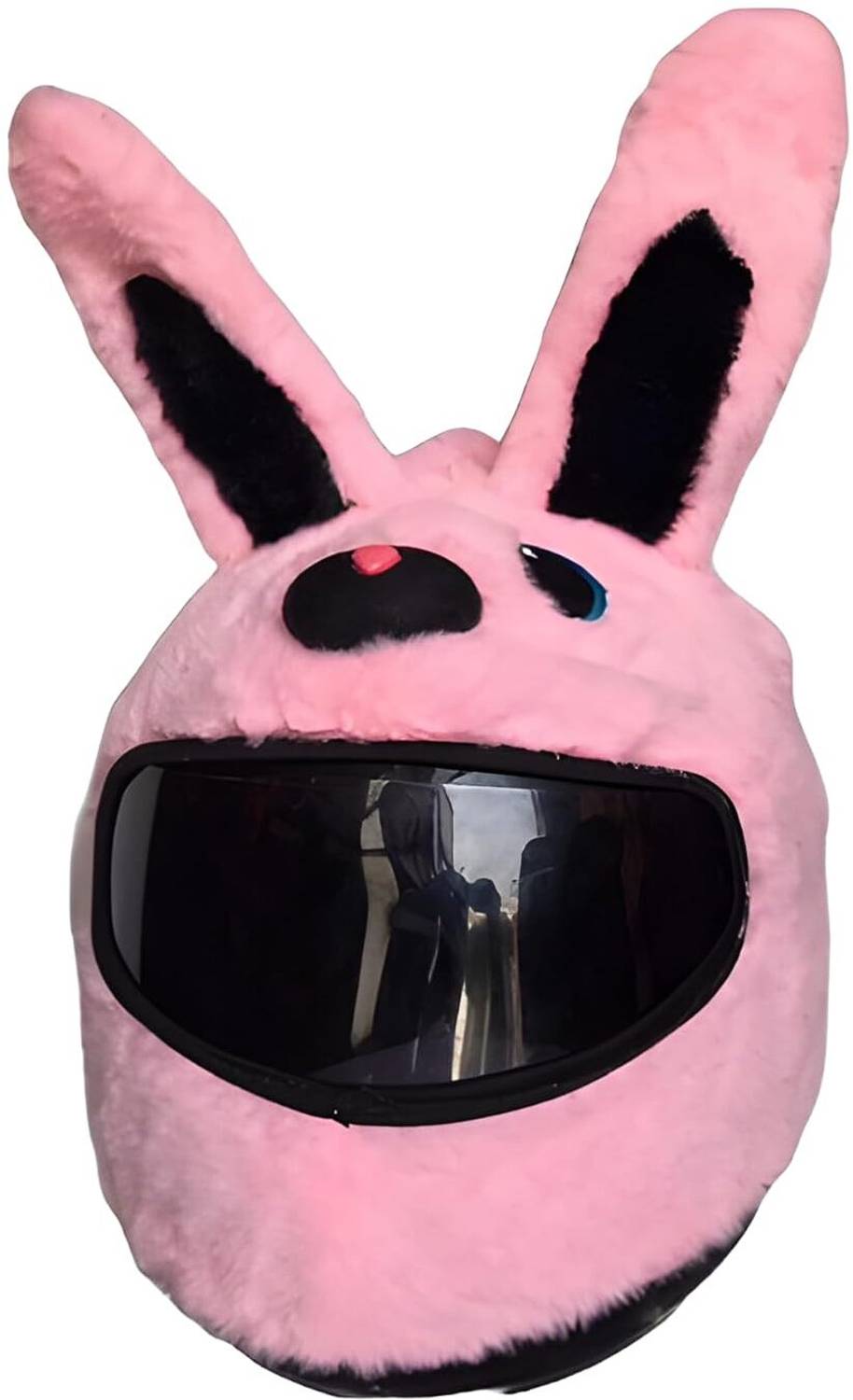 bike helmet punk bunny Motorcycle Cover takes youll get as you cruise down the road wearing this Cyberpunk Bunny Helmet