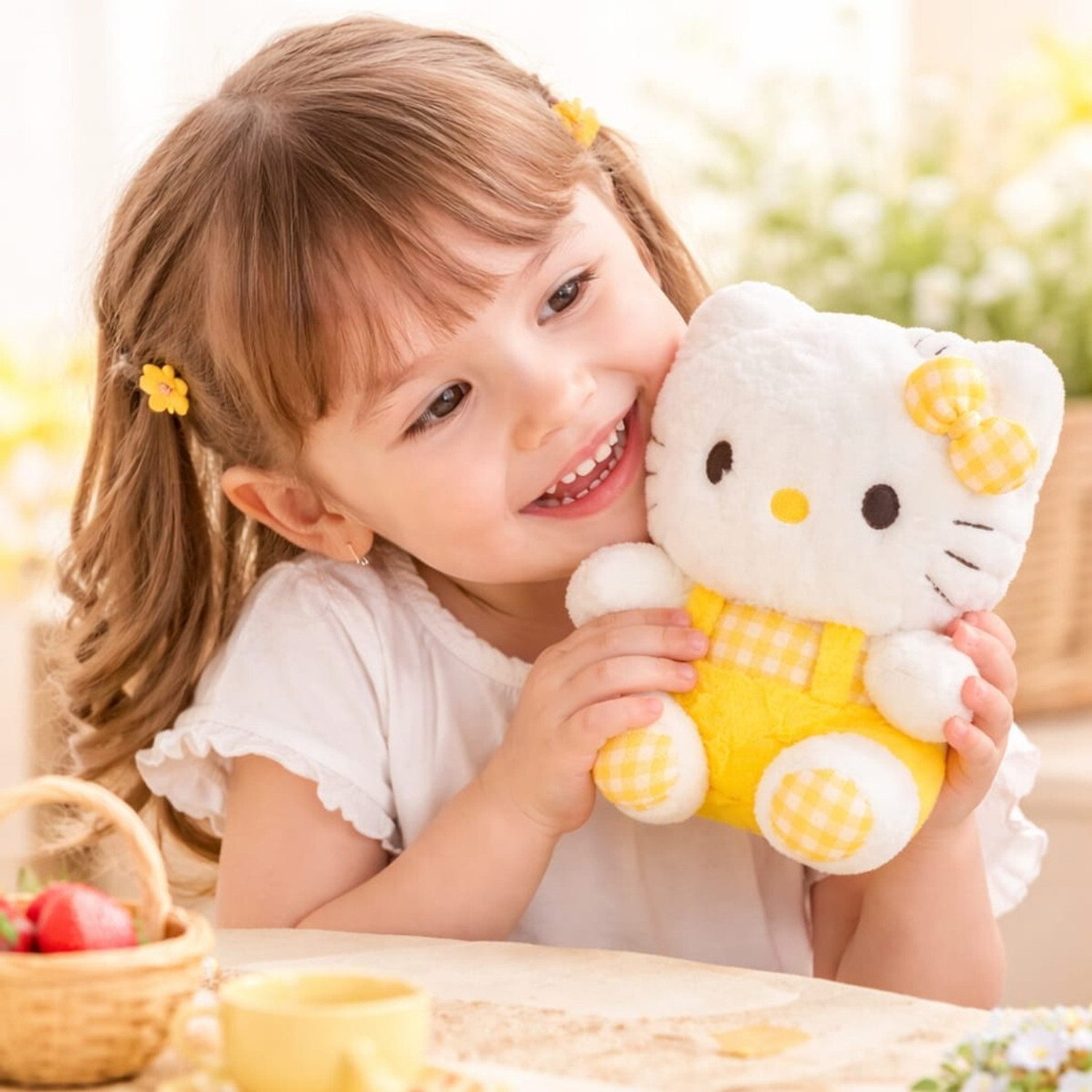 Image of AS HAPPY ZONE Kitty Plush - Soft and Plush Toy - 19 cm