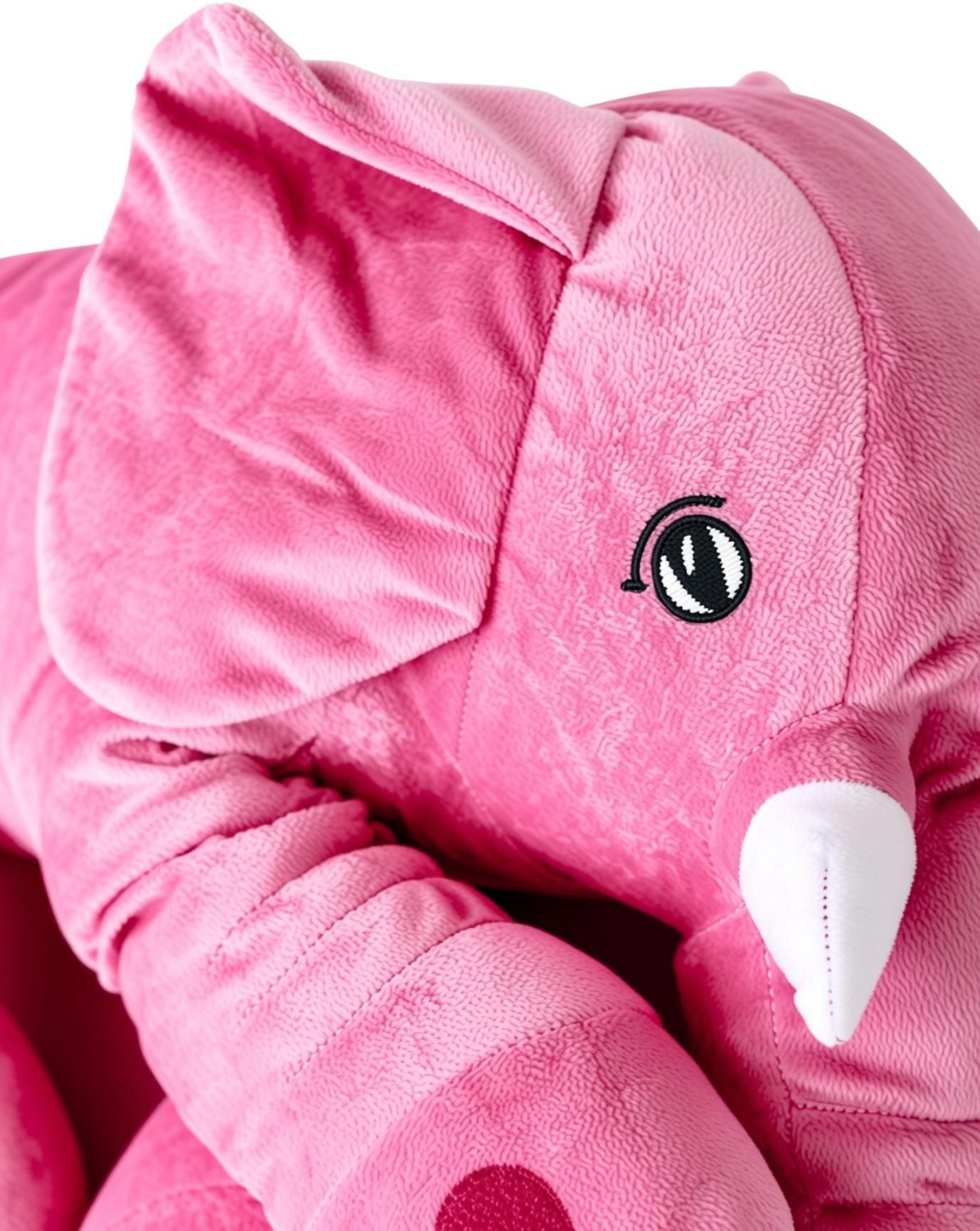 Image of DearJoy Baby Elephant Pillow (Pink) - 45 cm