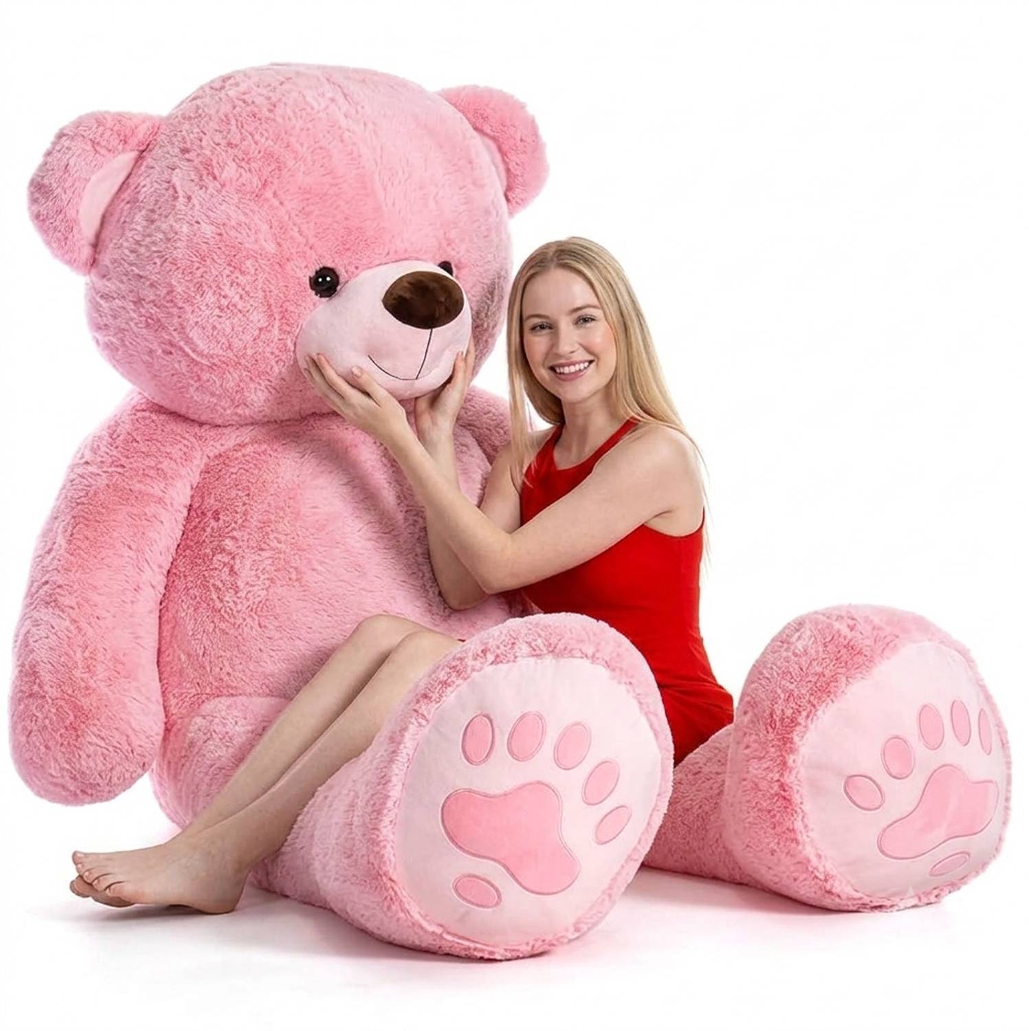 Tedstree 4 Feet Teddy Bear/high quality/neck brow/cute and soft teddy bear - 120 cm Rs. 350 - Flipkart