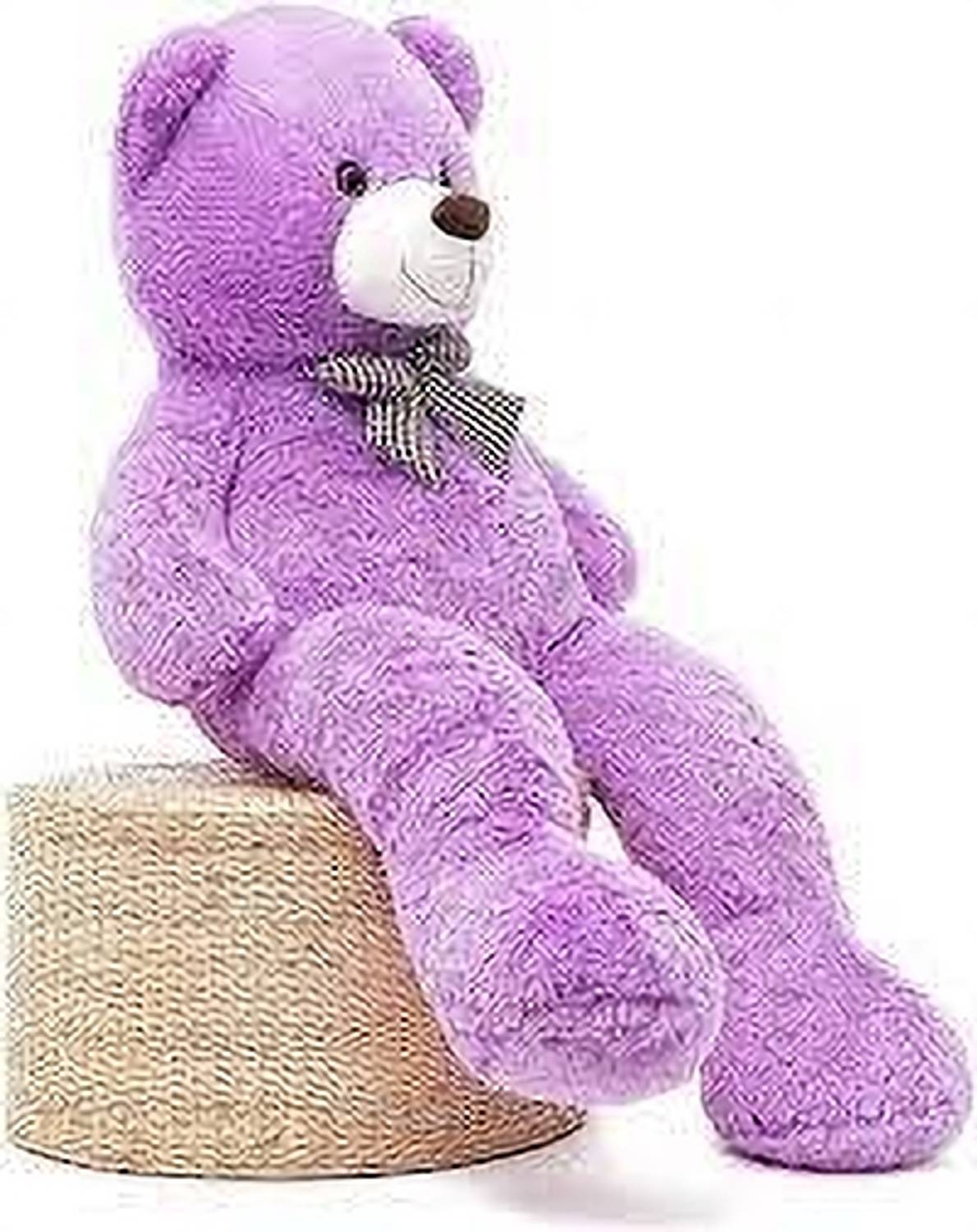 Abhinav toys 2 FEET PURPLE SOFT TEDDY FOR KIDS - 55 cm