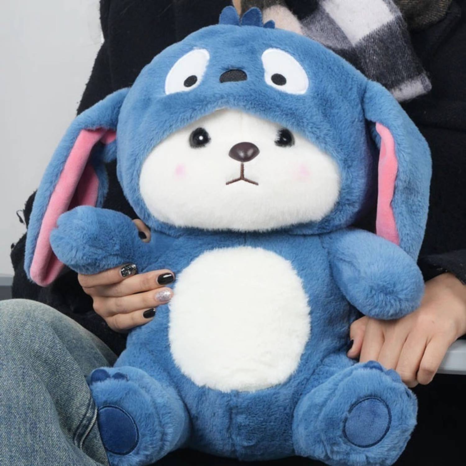 HOUSE OF COMMON Lena Hooddie Teddy Bear Stuffed Soft Toy For Girls
