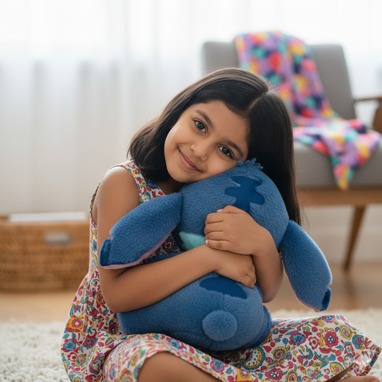 Image of tinytotem Stitch Soft Toy | Ultra-Soft Plush Companion for Kids | Adorable Cuddle Buddy - 35 cm