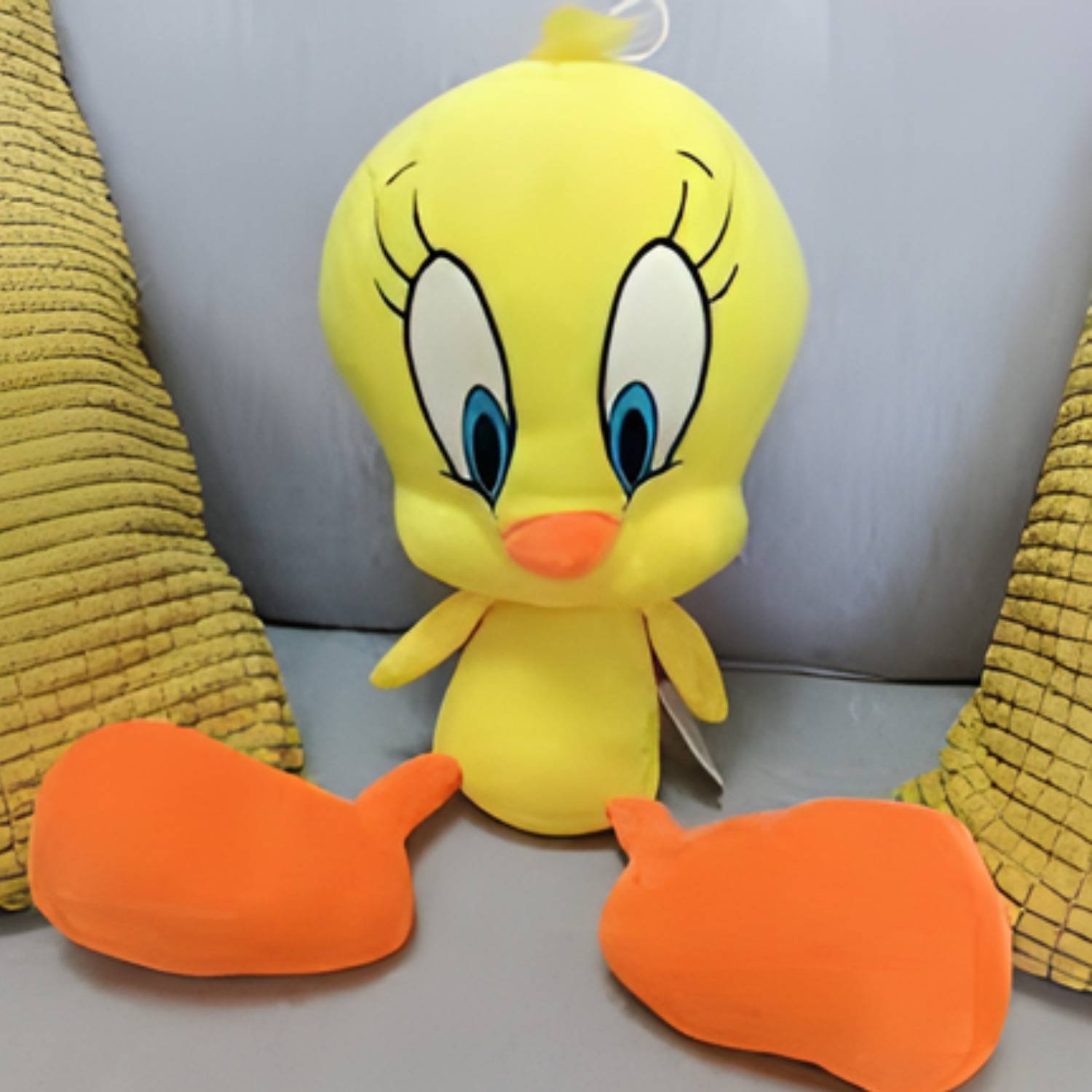 jr jack & rose Yellow Tweety Cartoon Soft Toy - 25 cm - Yellow