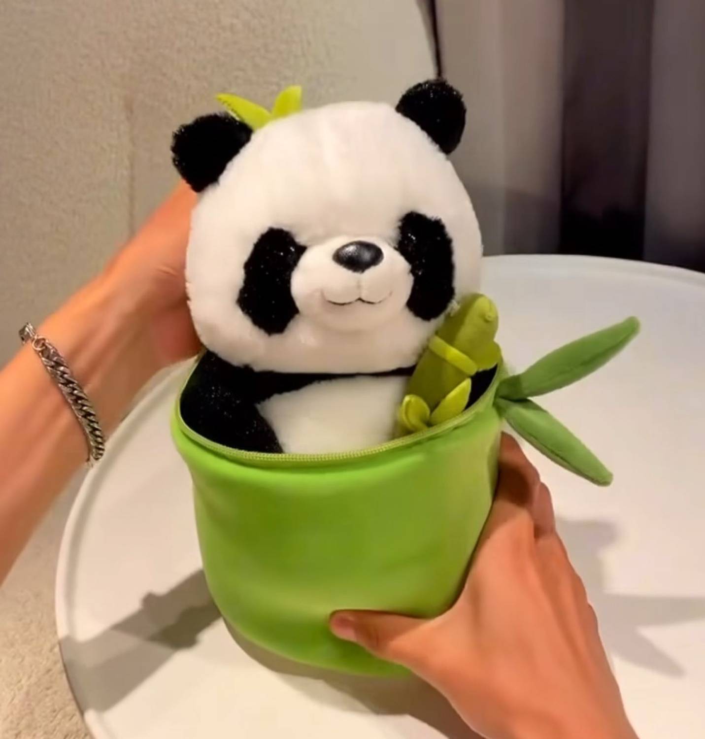 HELLOBEAR Bamboo Panda Soft Toy 28 cm - Image 3