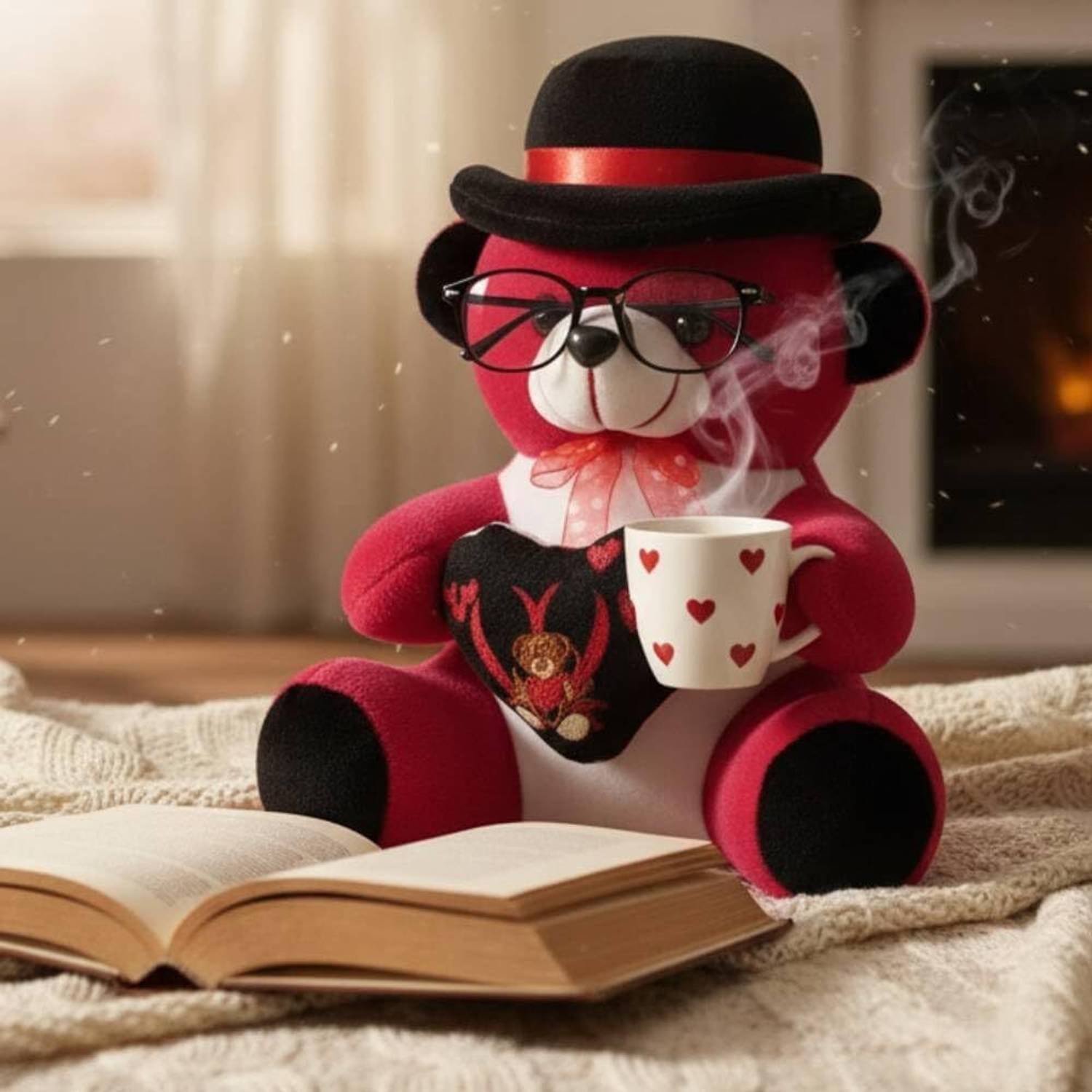 Alvero Premium Soft Plush Teddy Bear Stuffed Kids Toy Hugging - Valentine Birthday Gift - 34 cm