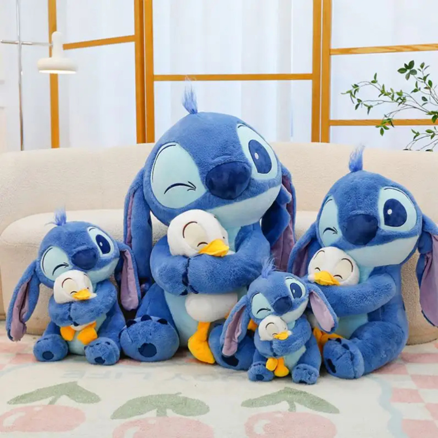Image of plush joy Disney Stitch Soft Stuffed Plush Animal Toy for Kids and Gift - 34 cm