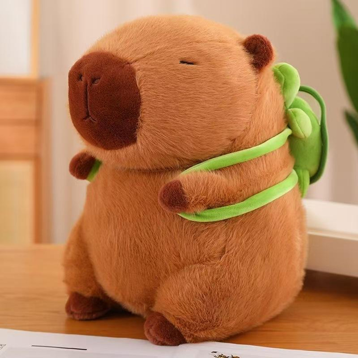 Image of TOYAURA Capybara 45 cm Soft Toy - Super Soft Plush Animal Stuffed Toy for Kids & Adults - 45 cm (Brown)