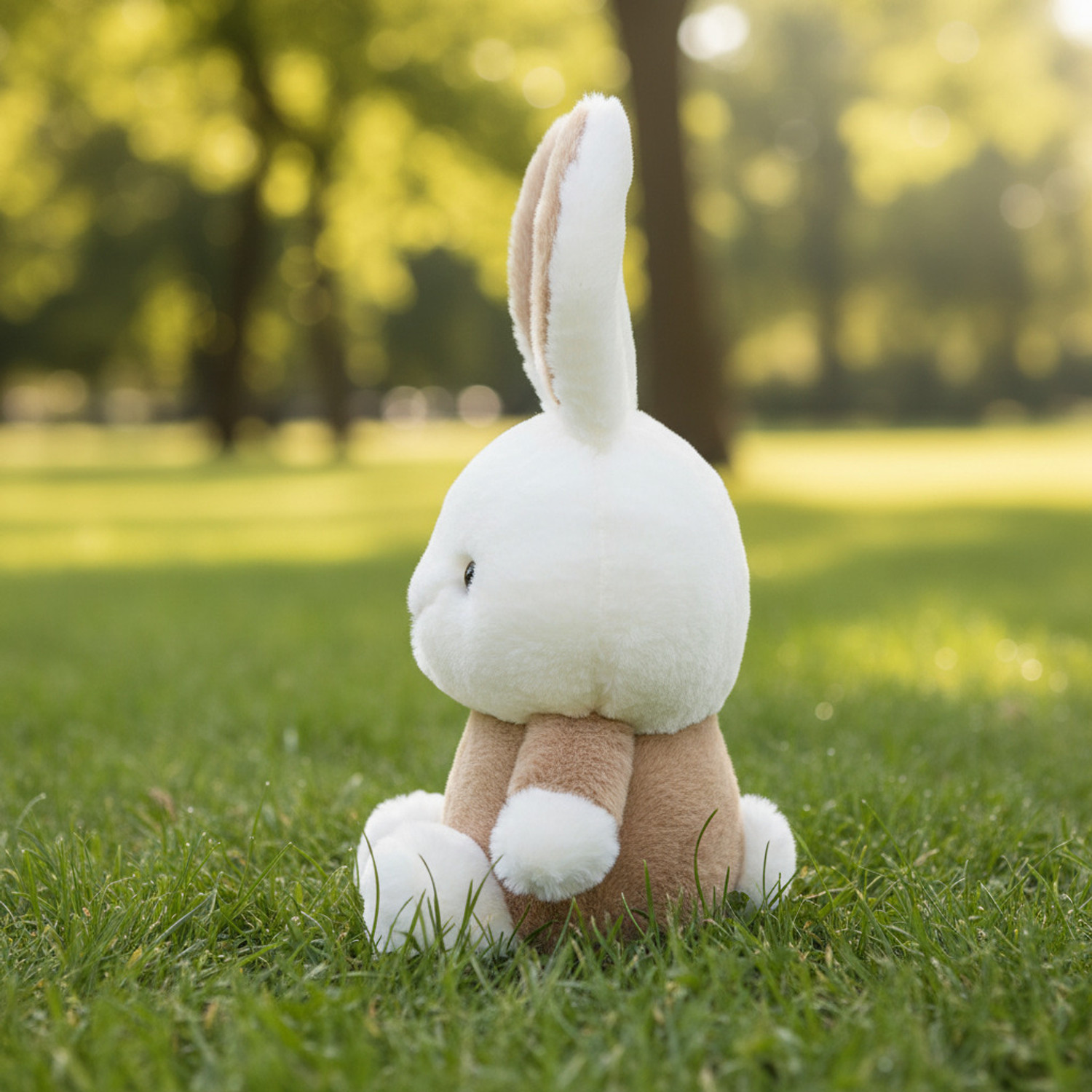 Image of jr jack & rose Brown Bunny Teddy Bear - 30 cm