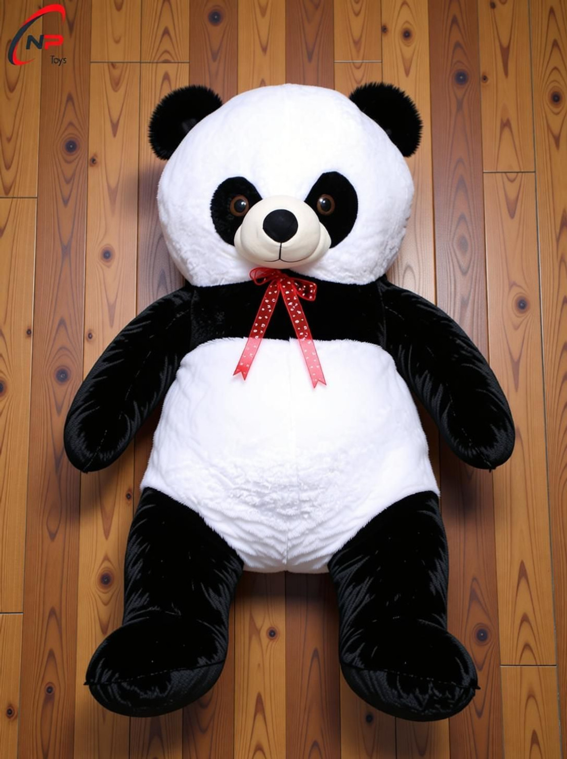 Image of NP Toys 4 FEET PANDA LONG BEAUTIFUL, SPONGY PANDA TEDDY BEAR,GIFT FOR SOMEONE SPECIAL / ANNIVERSARY GIFT / VALENTINE GIFT /GIFT FOR GIRLFRIEND / BIRTHDAY GIFT - 121 cm