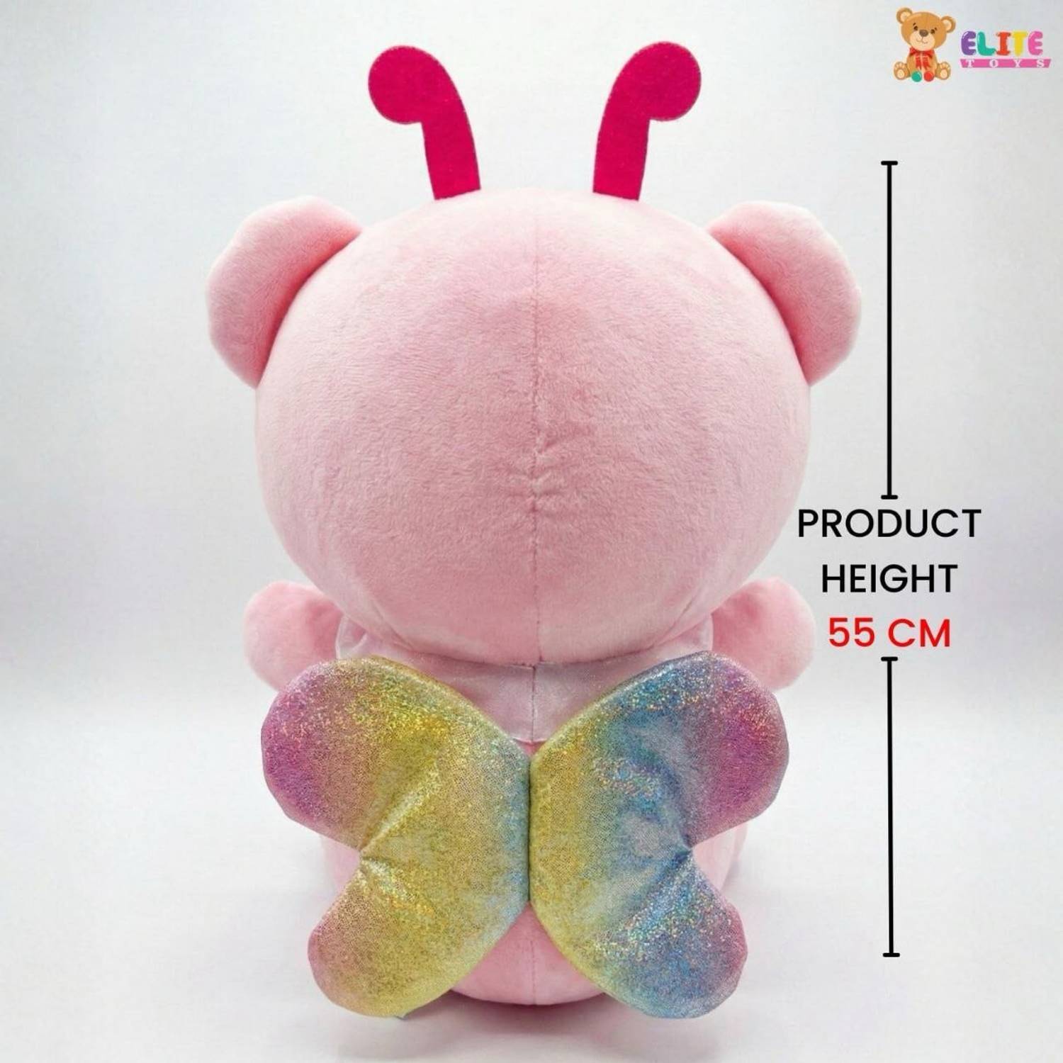Elite toys Cute Bee Soft Toy Plush | 55 cm Stuffed Cartoon Bee for