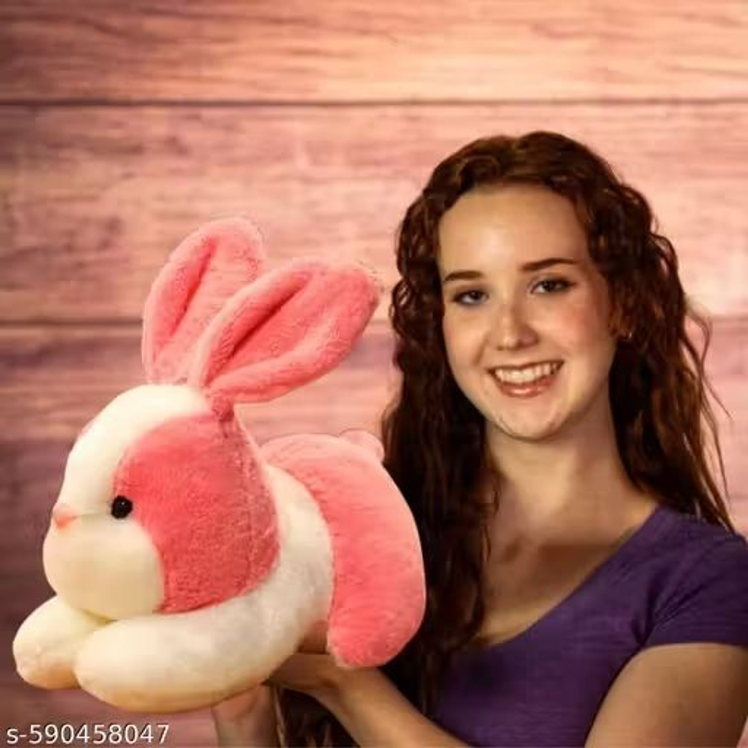 Image of HELLOBEAR Premium - Pink-rabit-24cm - 24 cm