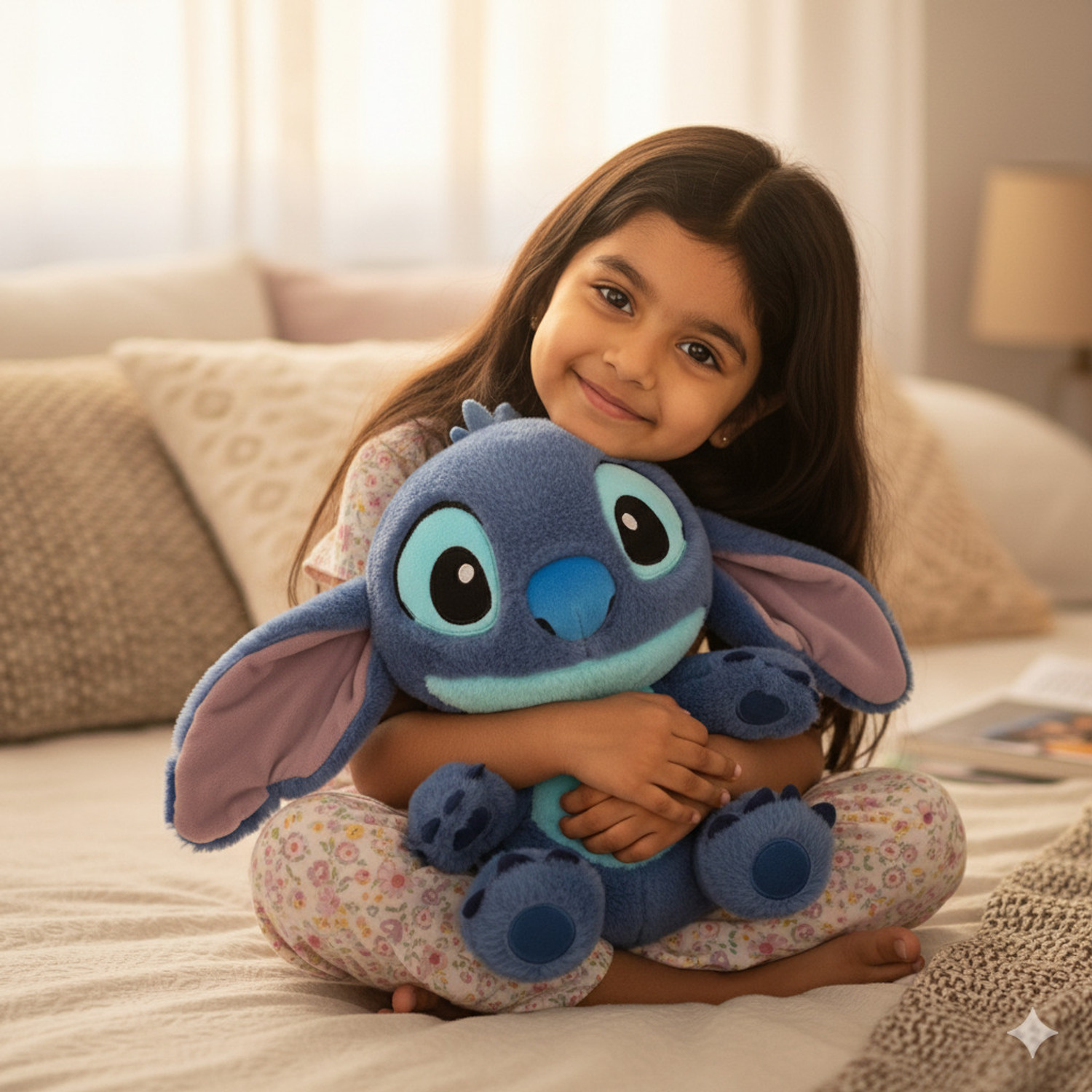 Image of tinytotem Stitch Soft Toy | Ultra-Soft Plush Companion for Kids | Adorable Cuddle Buddy - 35 cm