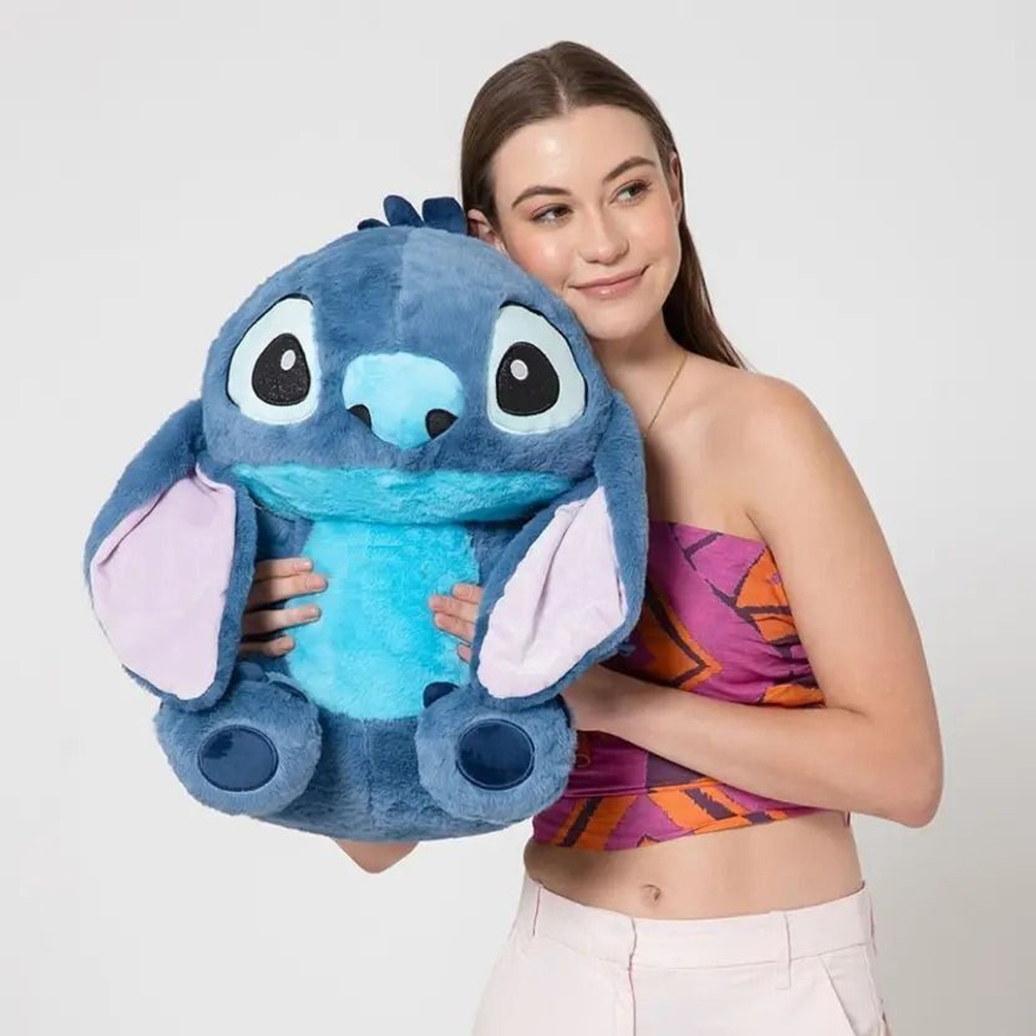 Image of tinytotem Blue Alien Plush Toy 50 cm | Ultra-Soft Premium Soft Toy for Kids | Big Huggable - 50 cm