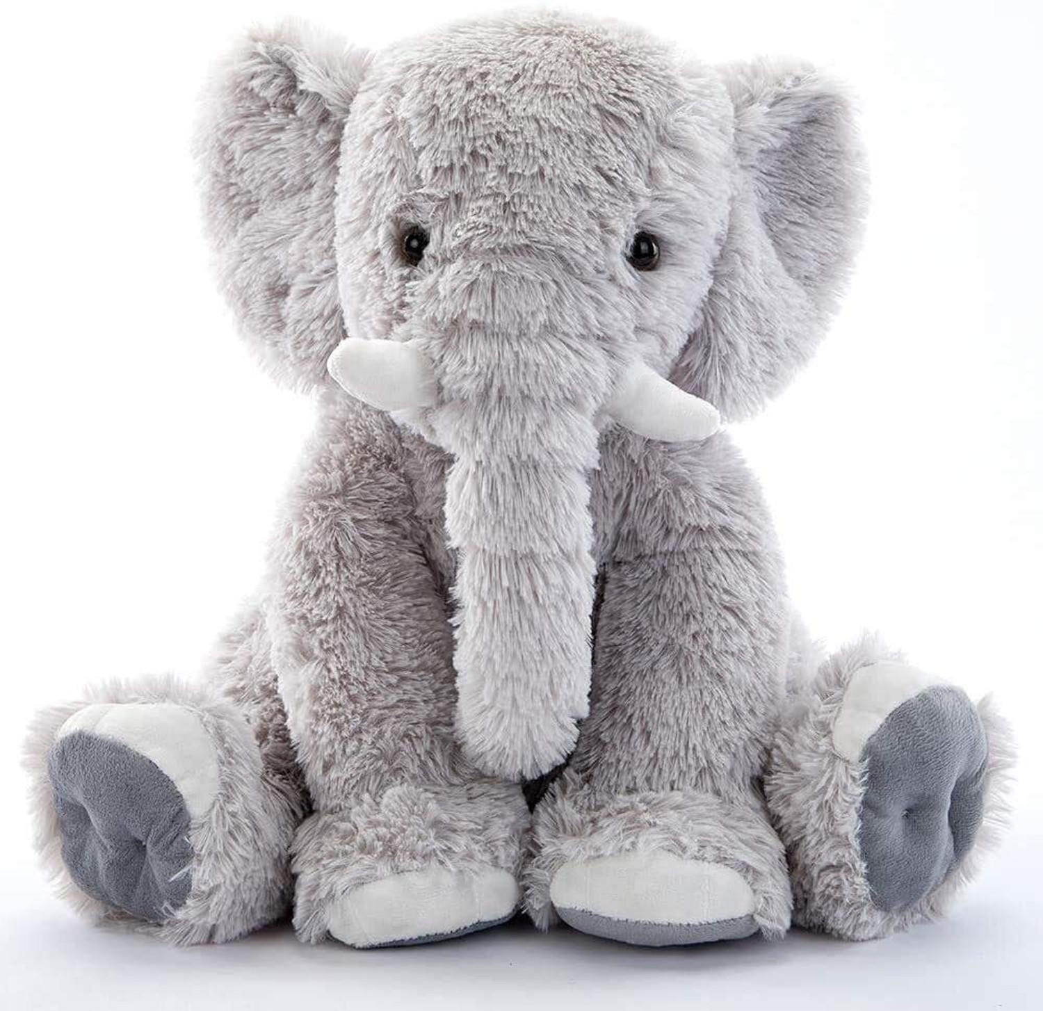 Image of Frantic 25CM Lucky Elephant Soft Toy for Kids Playing Toy,(LuckyGreyElephant 2024) - 25 cm