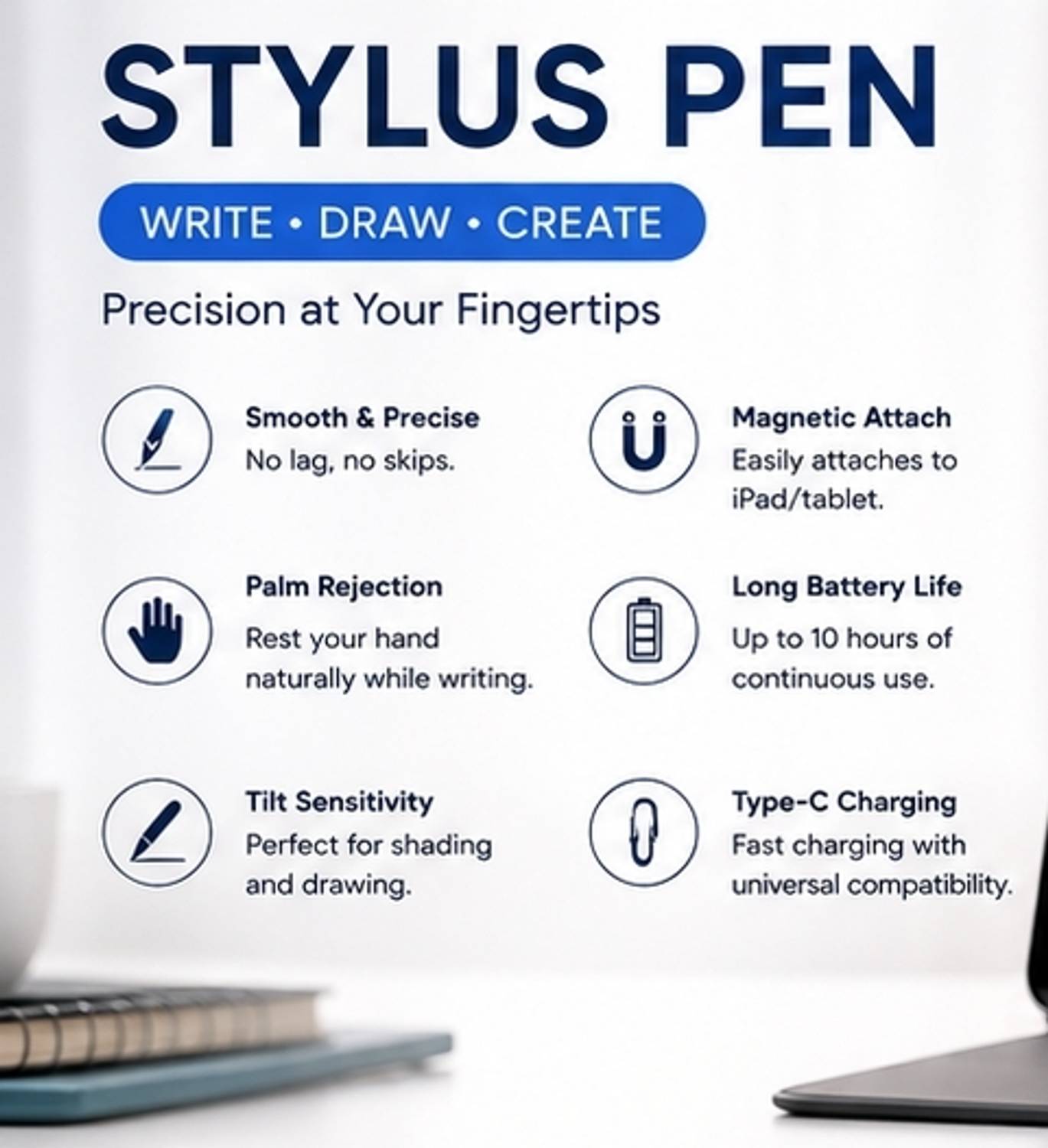 SmartPen Universal Active Stylus Pen - Image 3