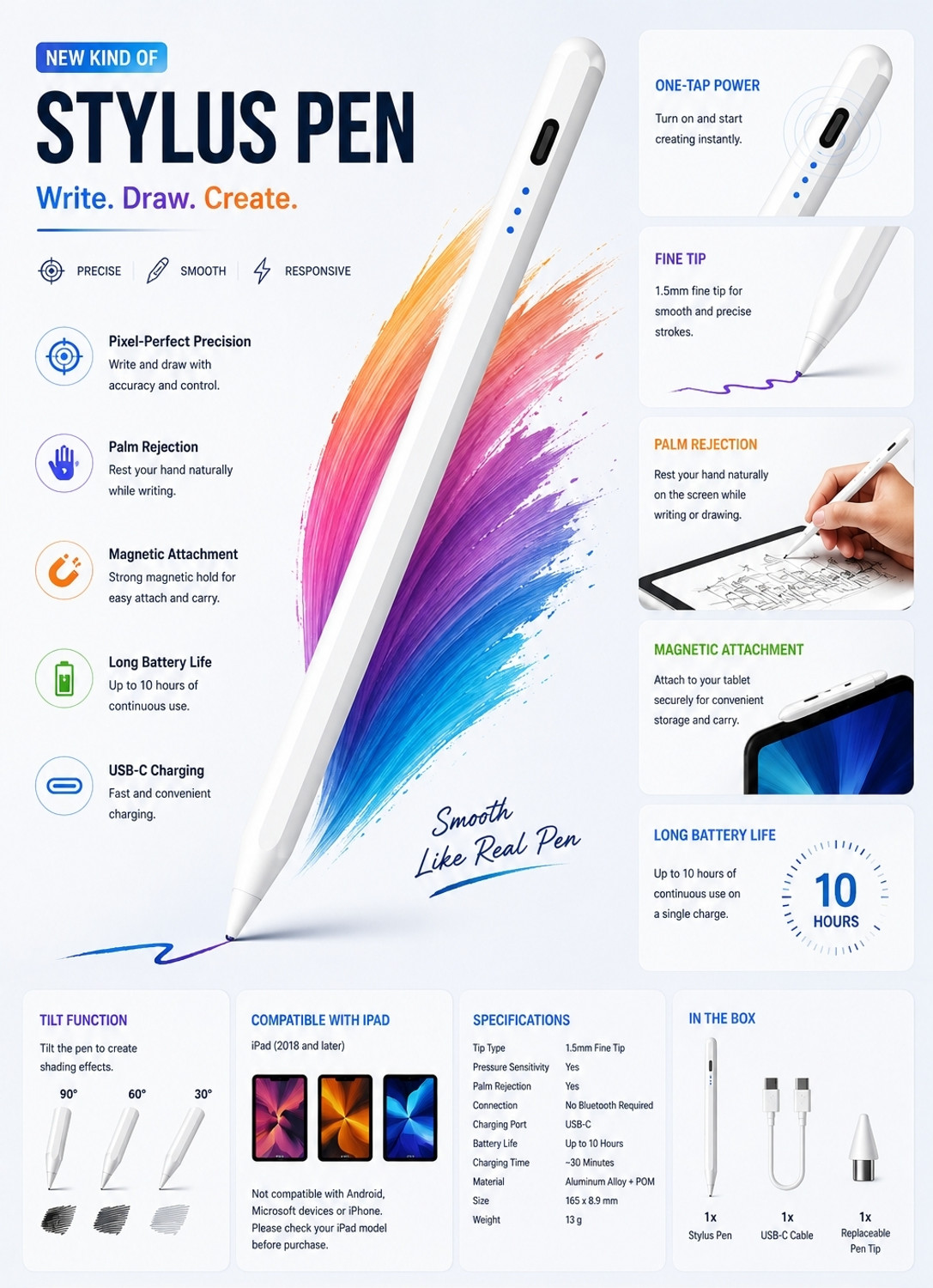 Image of StylusPen UNIVERSAL STYLISH PEN PRO X1 Stylus
