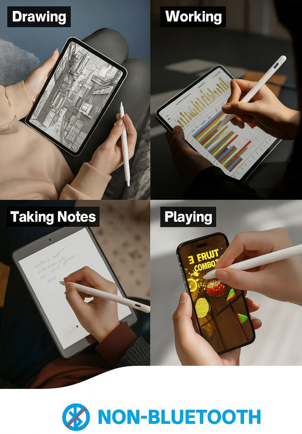 Image of NEXUSSTYLUS wireless and charging stylus pen Stylus