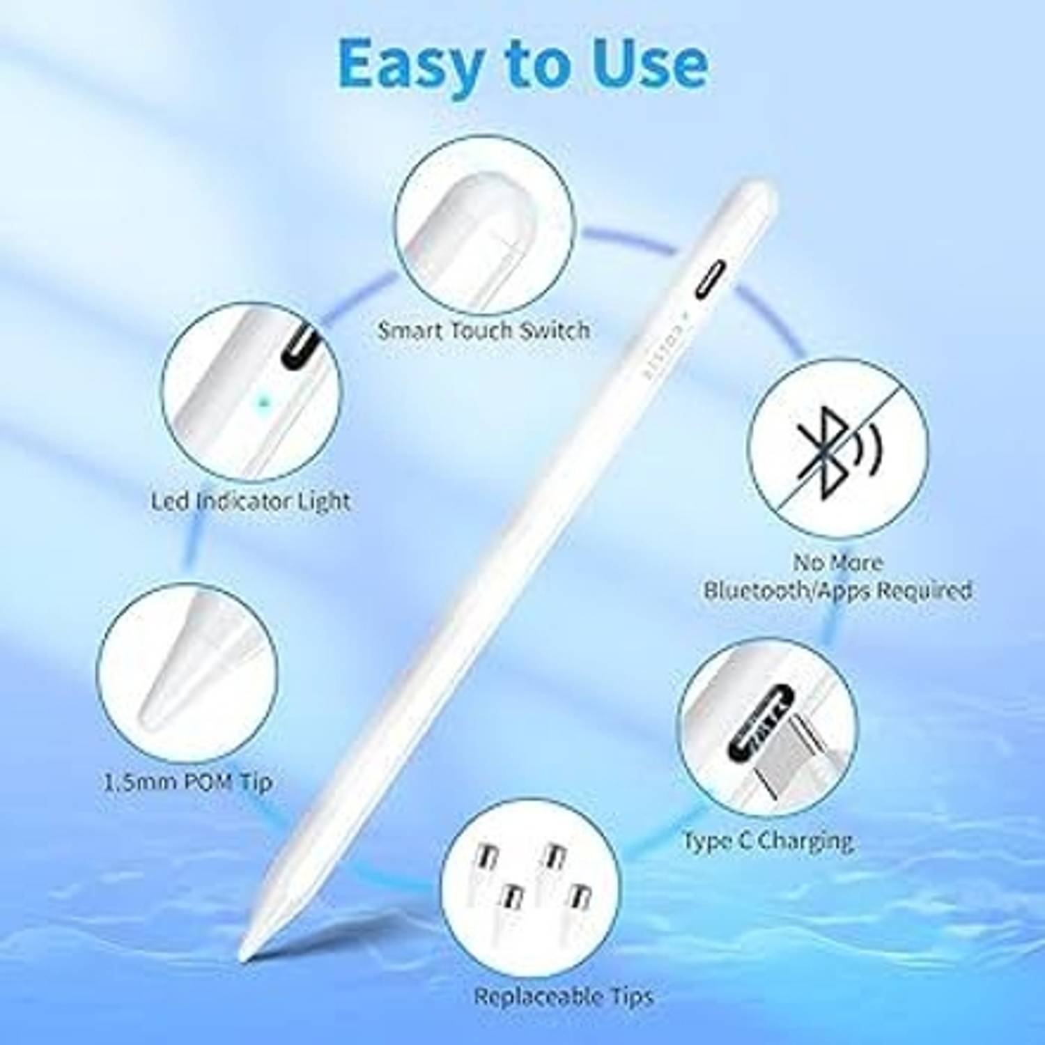 Tior Stylus Pen Stylus White - Image 4
