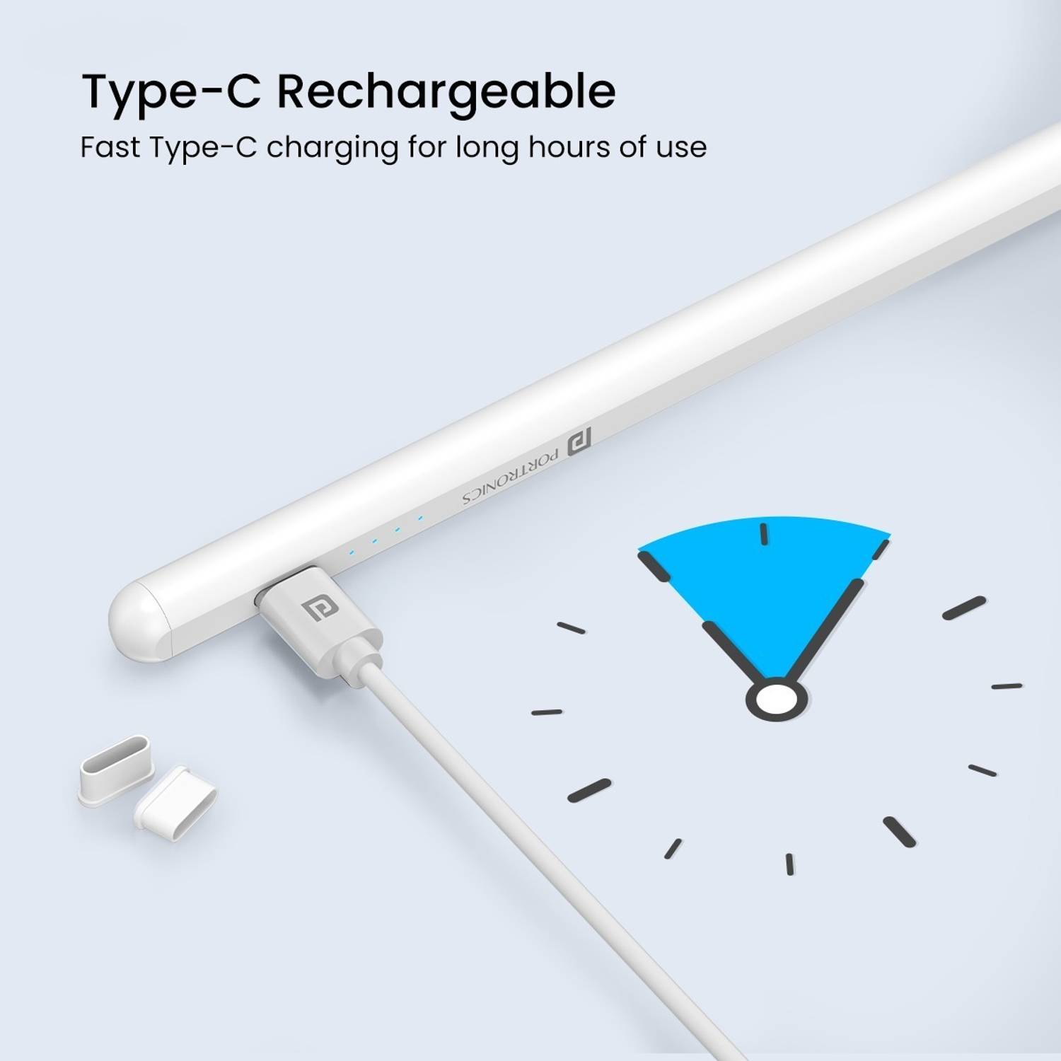 Portronics Glide Tablet Stylus Pen for iPad - Image 5