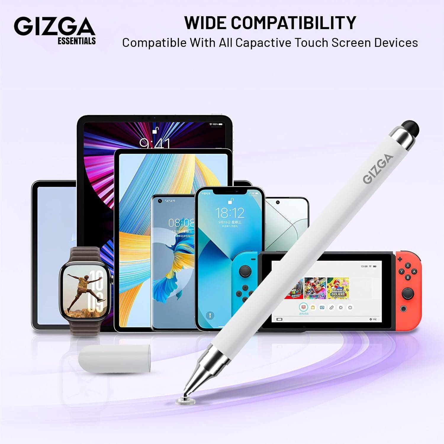 Gizga Essentials 3rd Gen Fine Tip Stylus Pen - Image 5