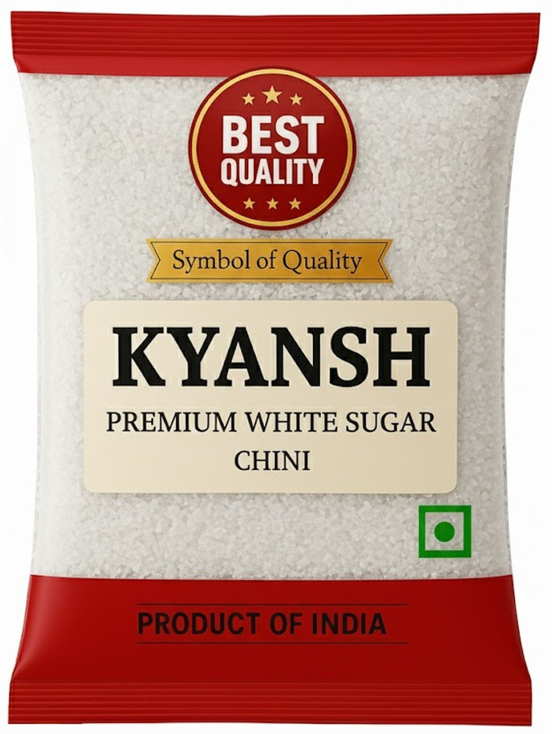 Image of Kyansh 5kg Pack of white premium sugar White Sugar