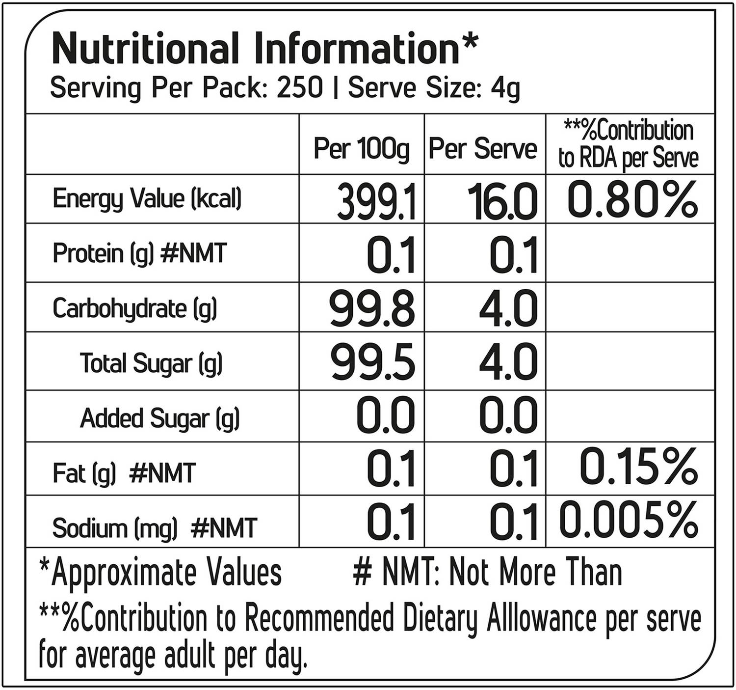 FORTUNE White Sugar 1 kg - Image 3