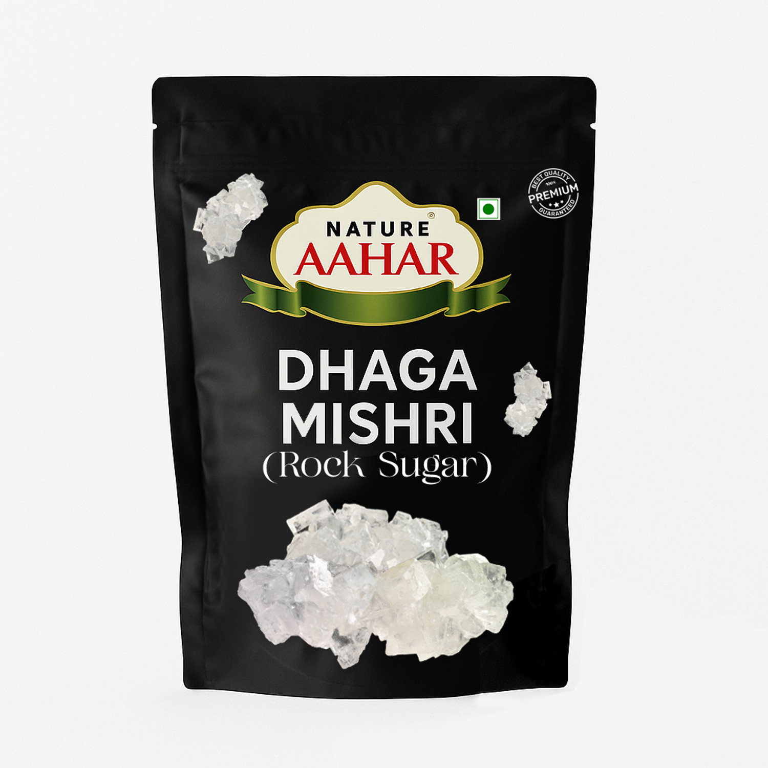 Image of Nature Aahar dhaga mishri organic, thread sugar misri, dhage wali mishri, rock sugar White Sugar