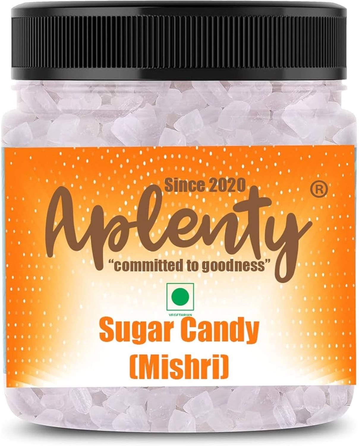 APLENTY Mishri Dana - Cutting Misri/Small Rock Sugar Crystal/Sugar Candy White Sugar