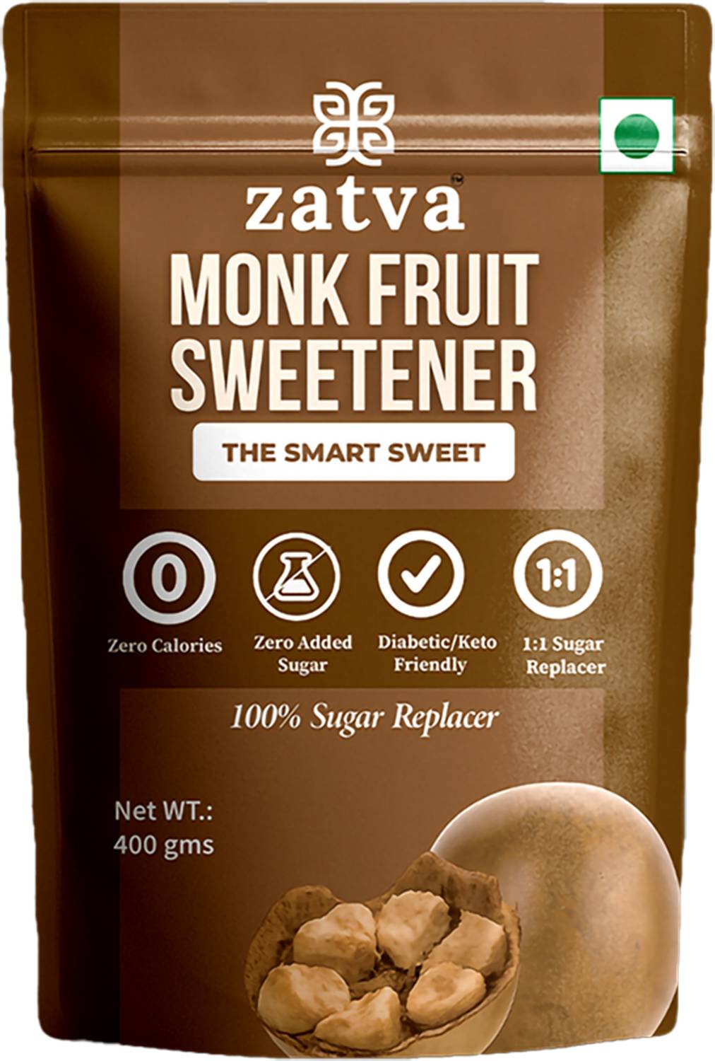 zatva MONK FRUIT SWEETENER 400 Sugar Price in India - Buy zatva