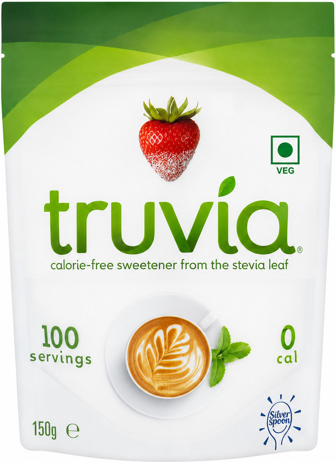 Image of truvia Calorie Free Sweetener From Stevia Leaf Bottle 100 Servings Powdered Sugar