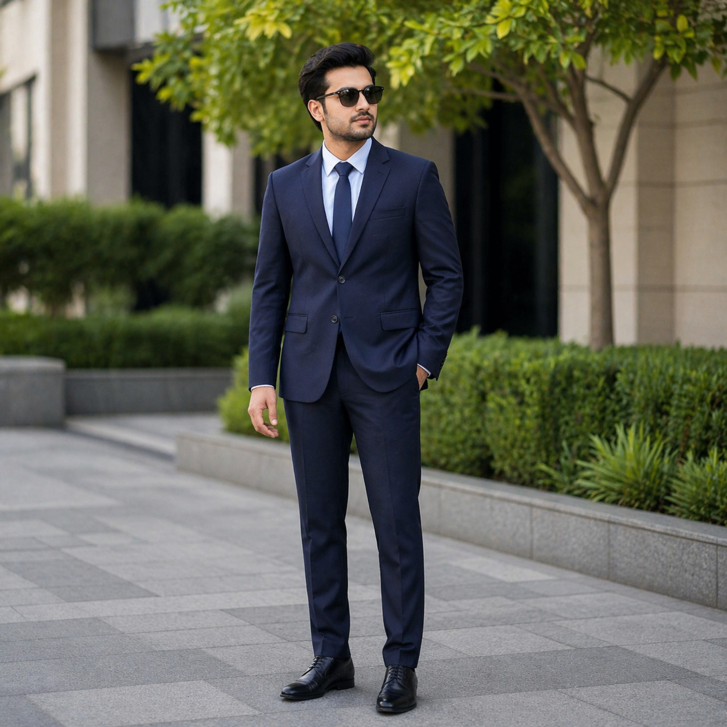 Image of Satyamshivamm Suit Solid Men Suit