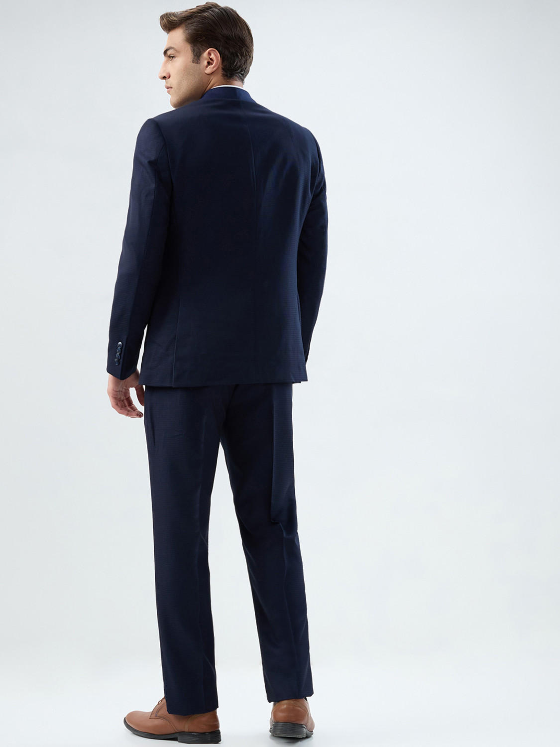 Image of PARK AVENUE Suit Textured Men Suit