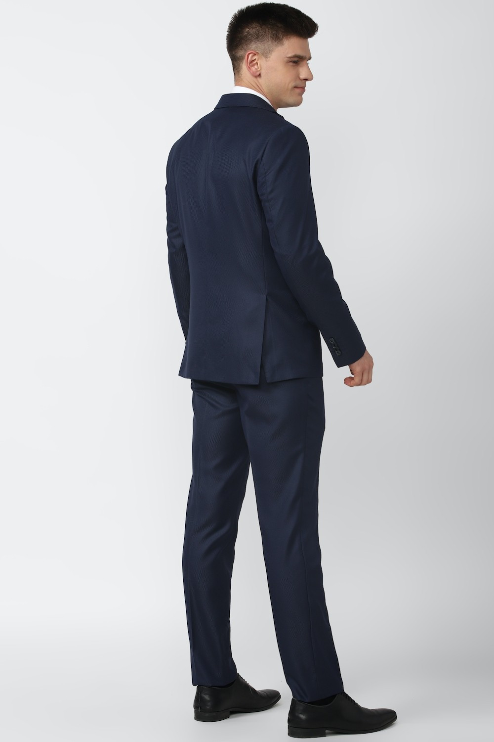 Image of PETER ENGLAND Single Breasted - 2 button Solid Men Suit