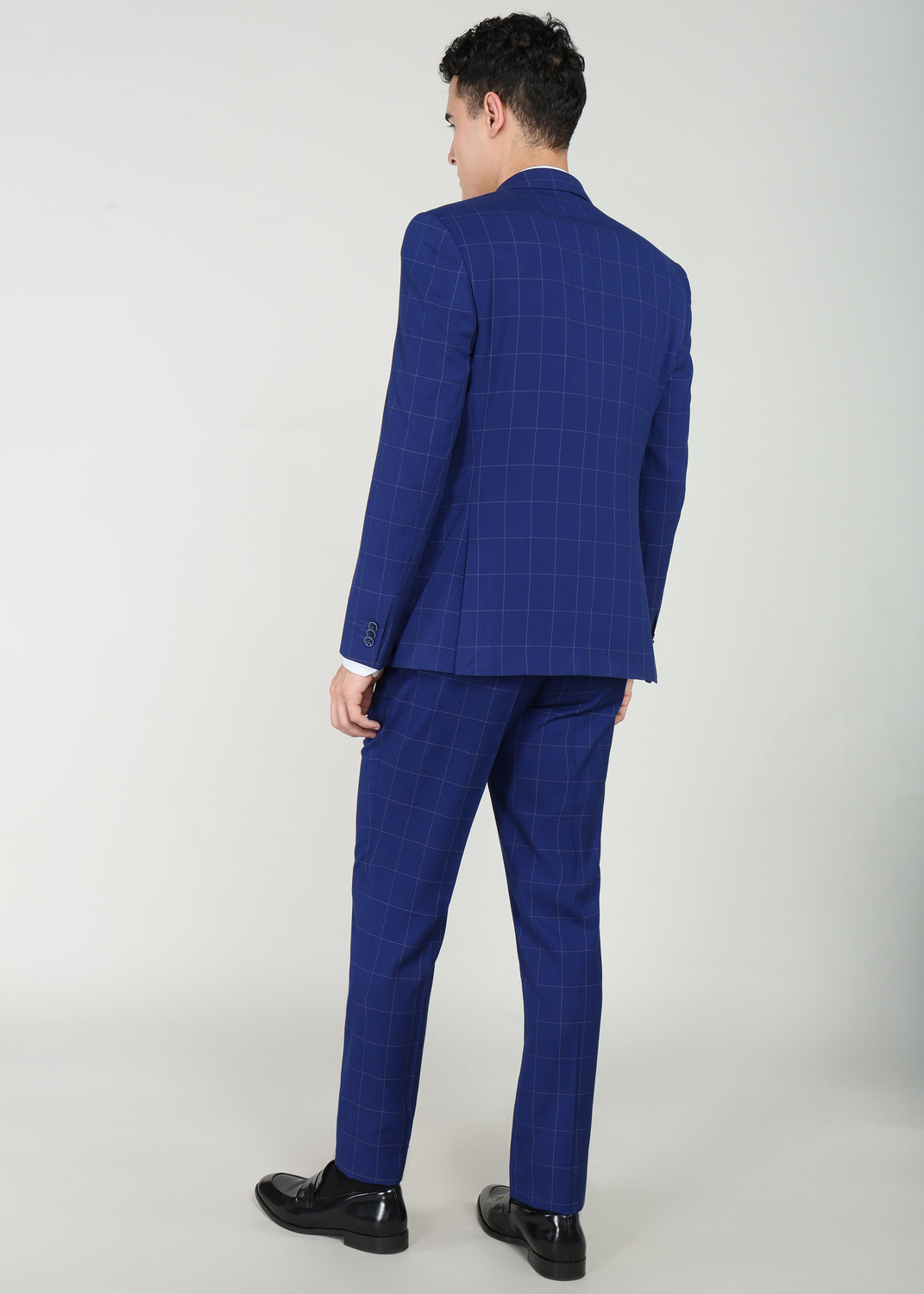 Image of PARK AVENUE Men SB2 BASIC NOTCH LAPEL-S.S Solid Suit