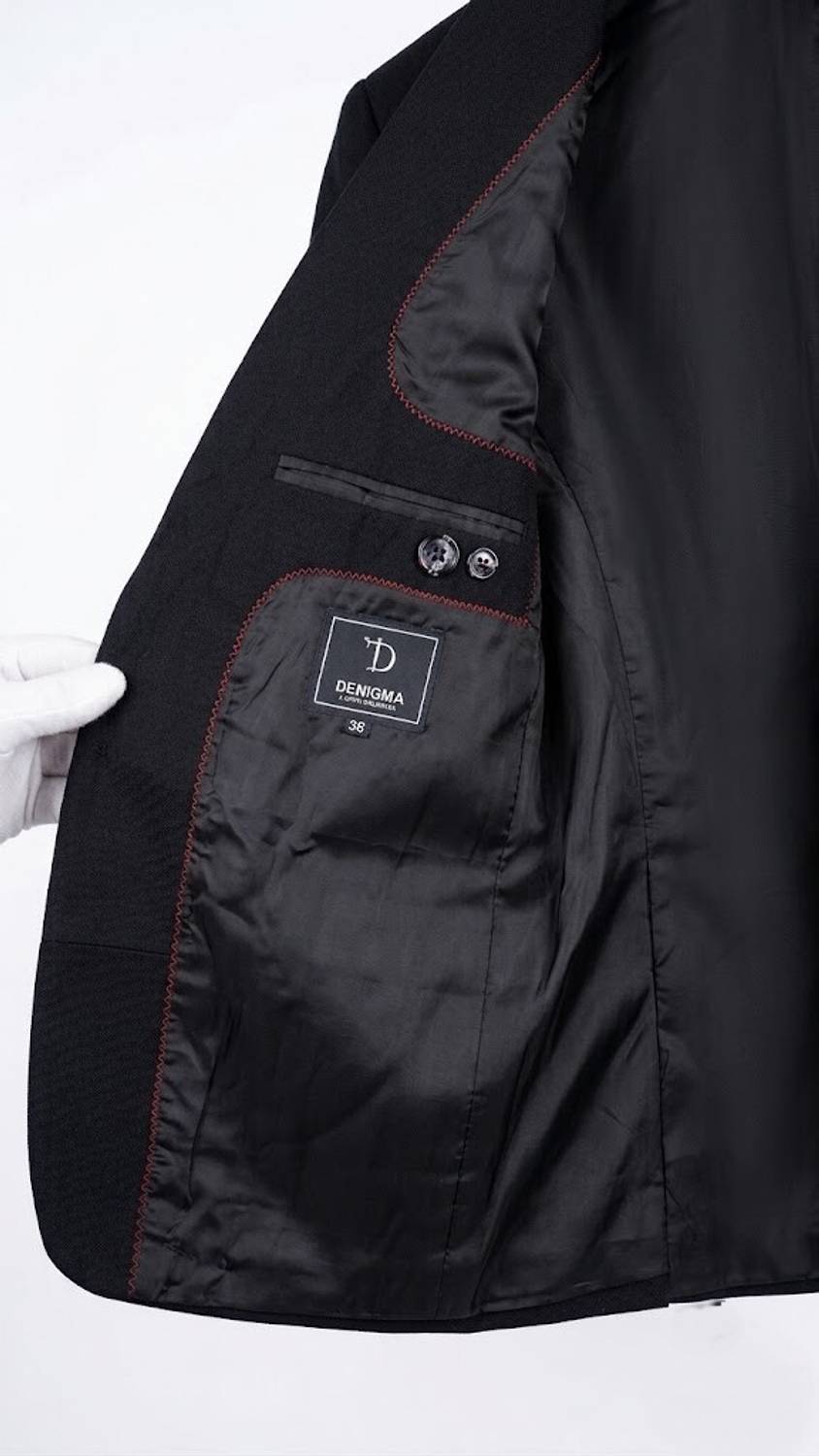 Denigma Regular Solid Men Suit - Image 5
