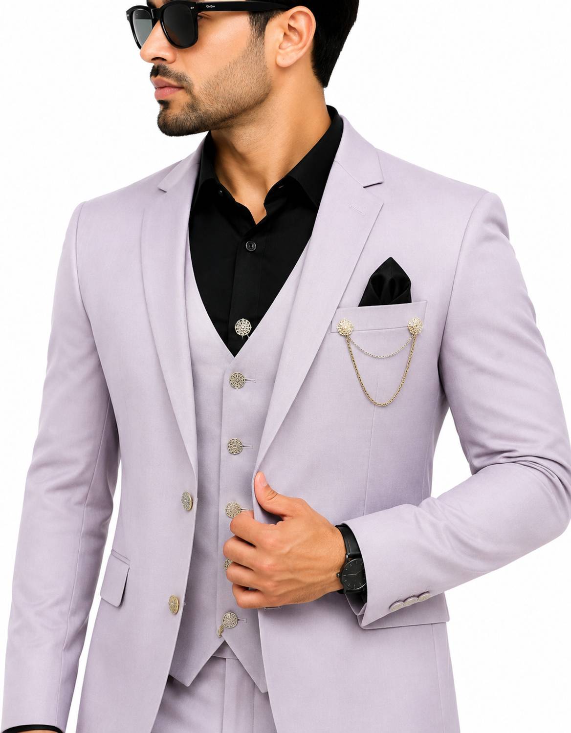 Clothify 3-Piece Coat Pant Set - Image 4