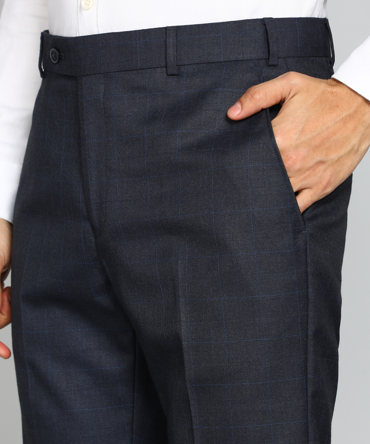 Image of Raymond 2 Piece Suit Checkered Men Suit