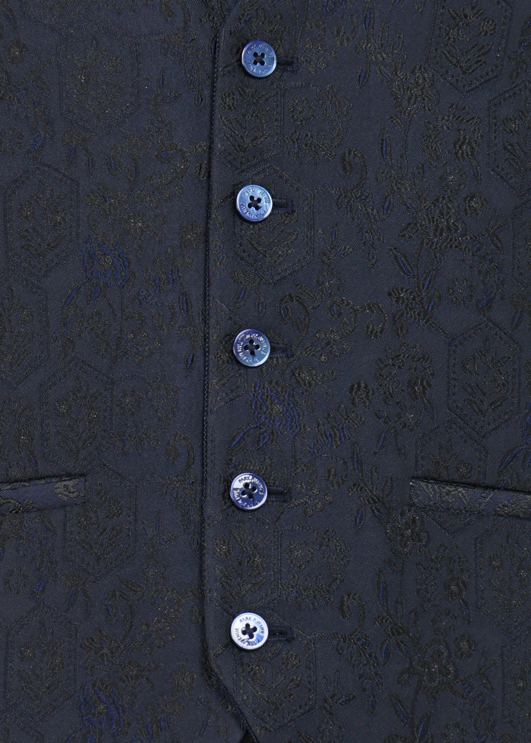 Image of PARK AVENUE SB2 S.S DETATCHABLE SHAWL 3PC REV W /C. Solid Men Suit