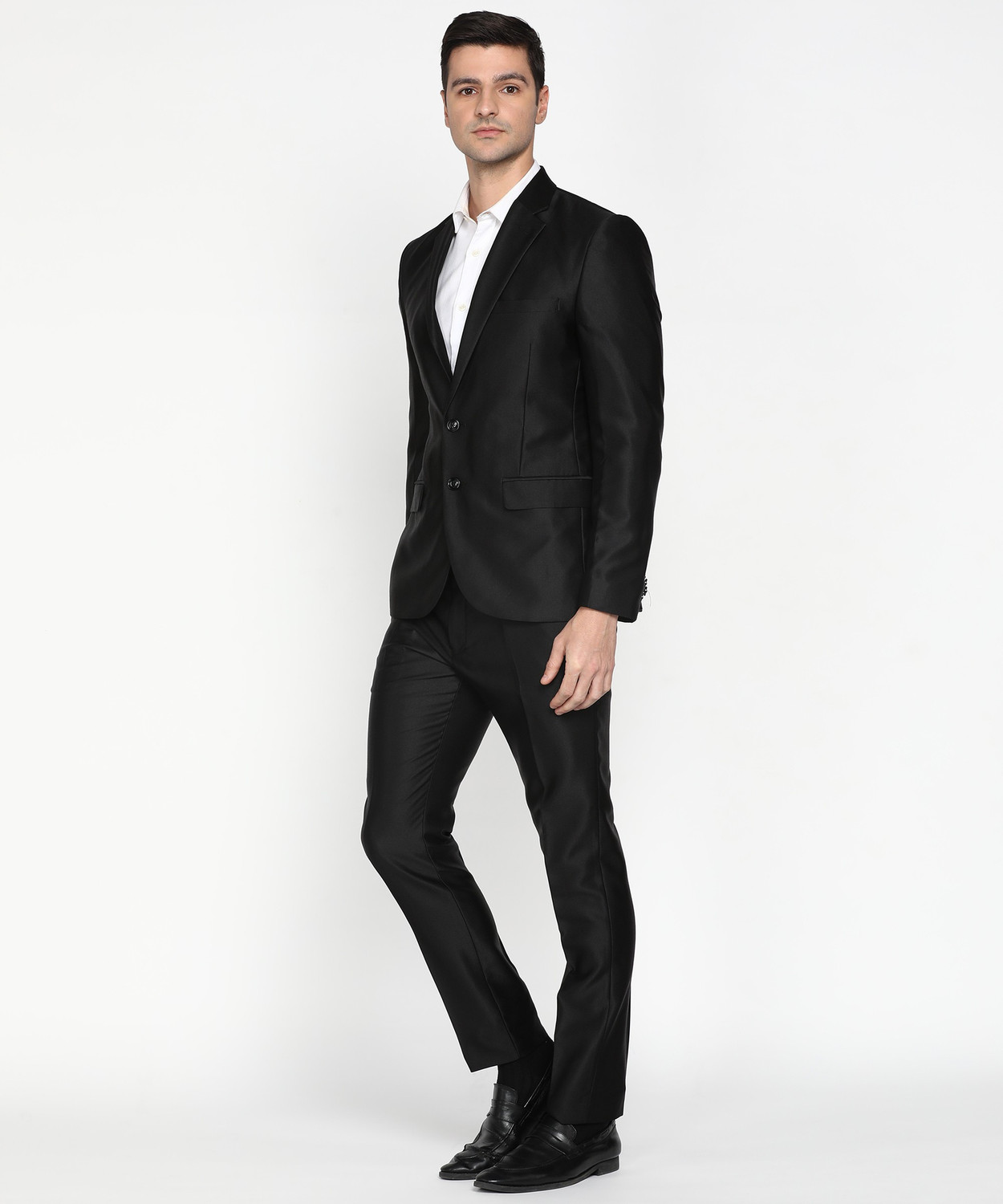 Image of PARX Suit Solid Men Suit