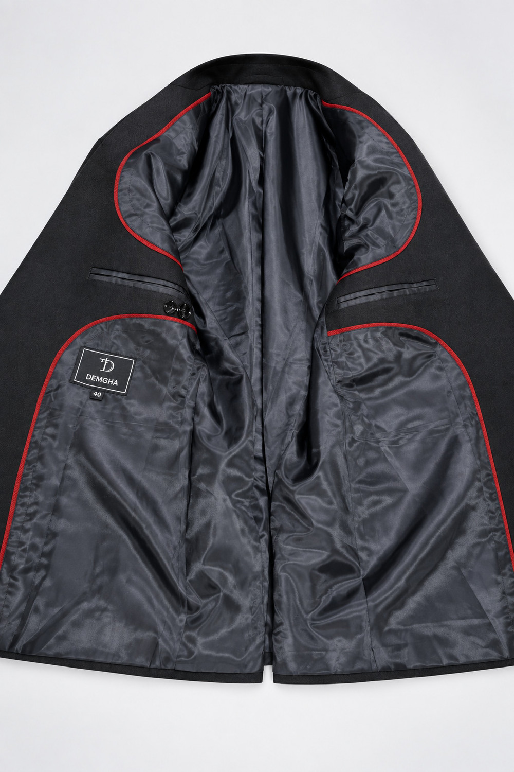 Image of Denigma Men Suit Solid Suit