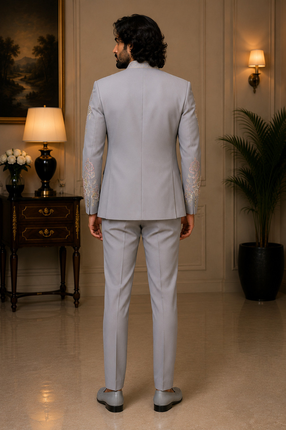 Image of ETHINIX coat pant Embroidered Men Suit