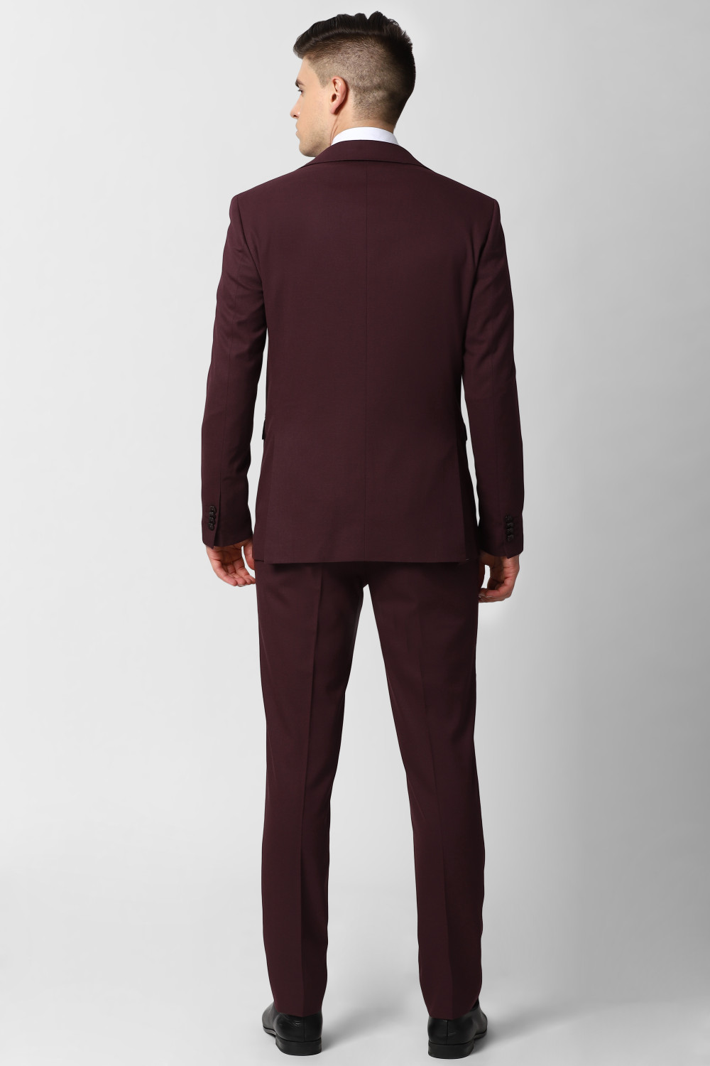 Image of PETER ENGLAND Tuxedo Style Checkered Men Suit