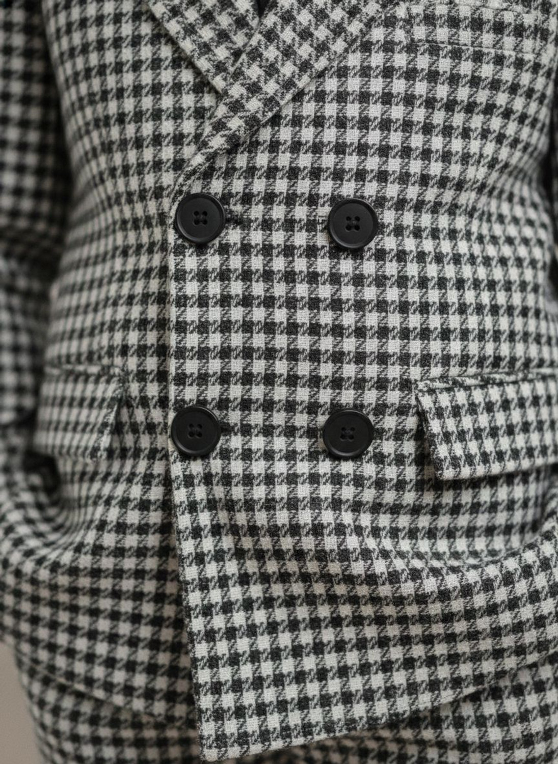 Image of HIKUJ Suit Coat Pant Shirt Checkered Boys Suit